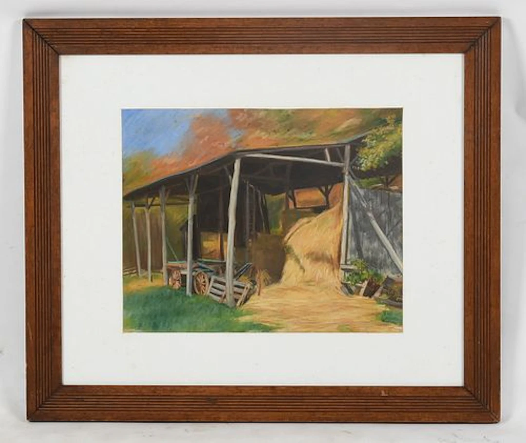 Thomas Bigelow Craig (Philadelphia, 1849-1924), The Hay Barn