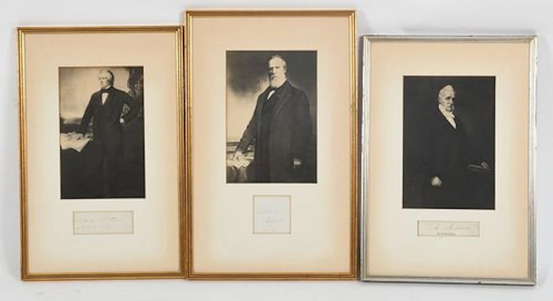 Three Cut Signatures of U.S. Presidents