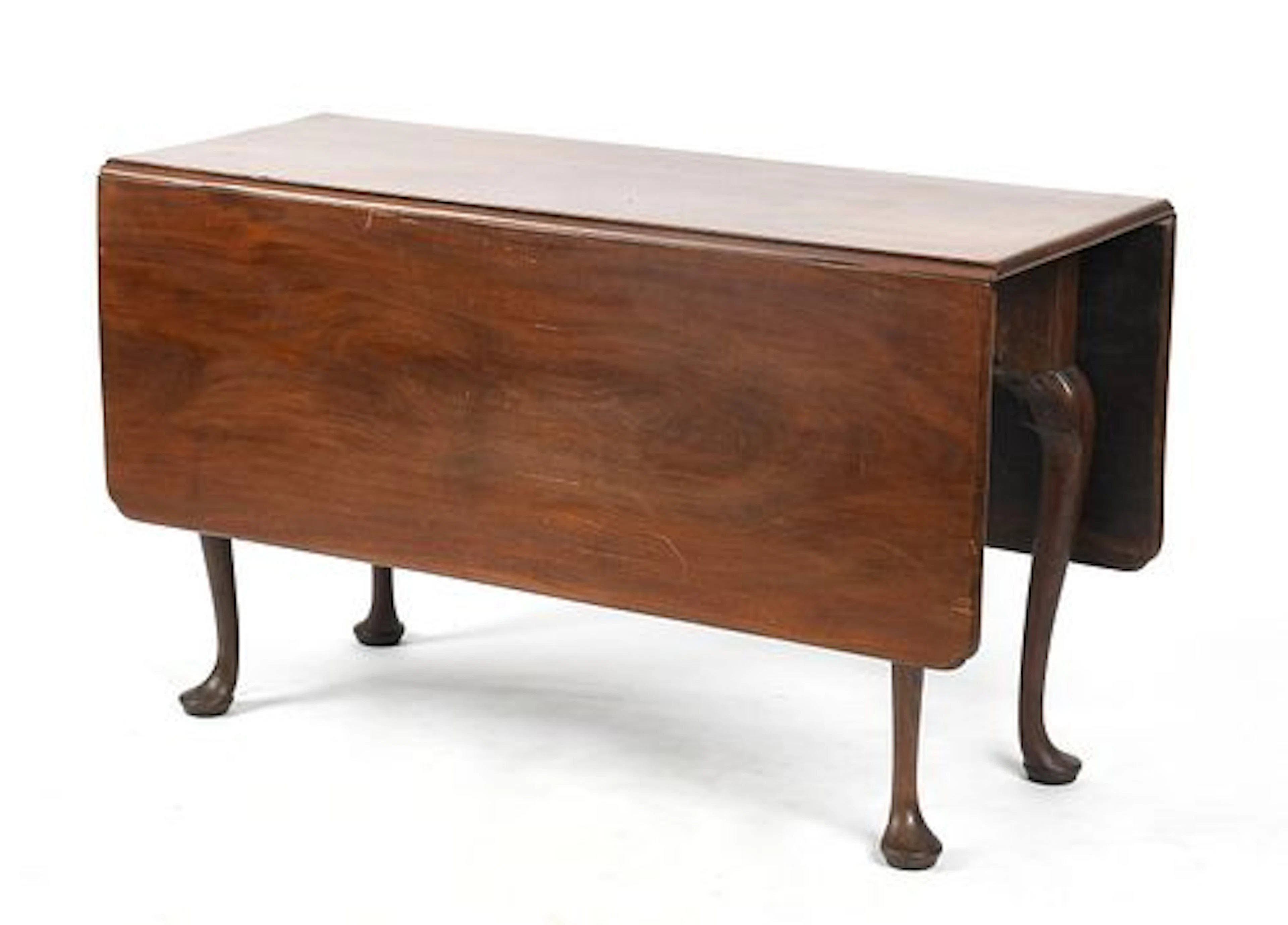 A Queen Anne Walnut Drop-Leaf Table, Pennsylvania, c. 1760