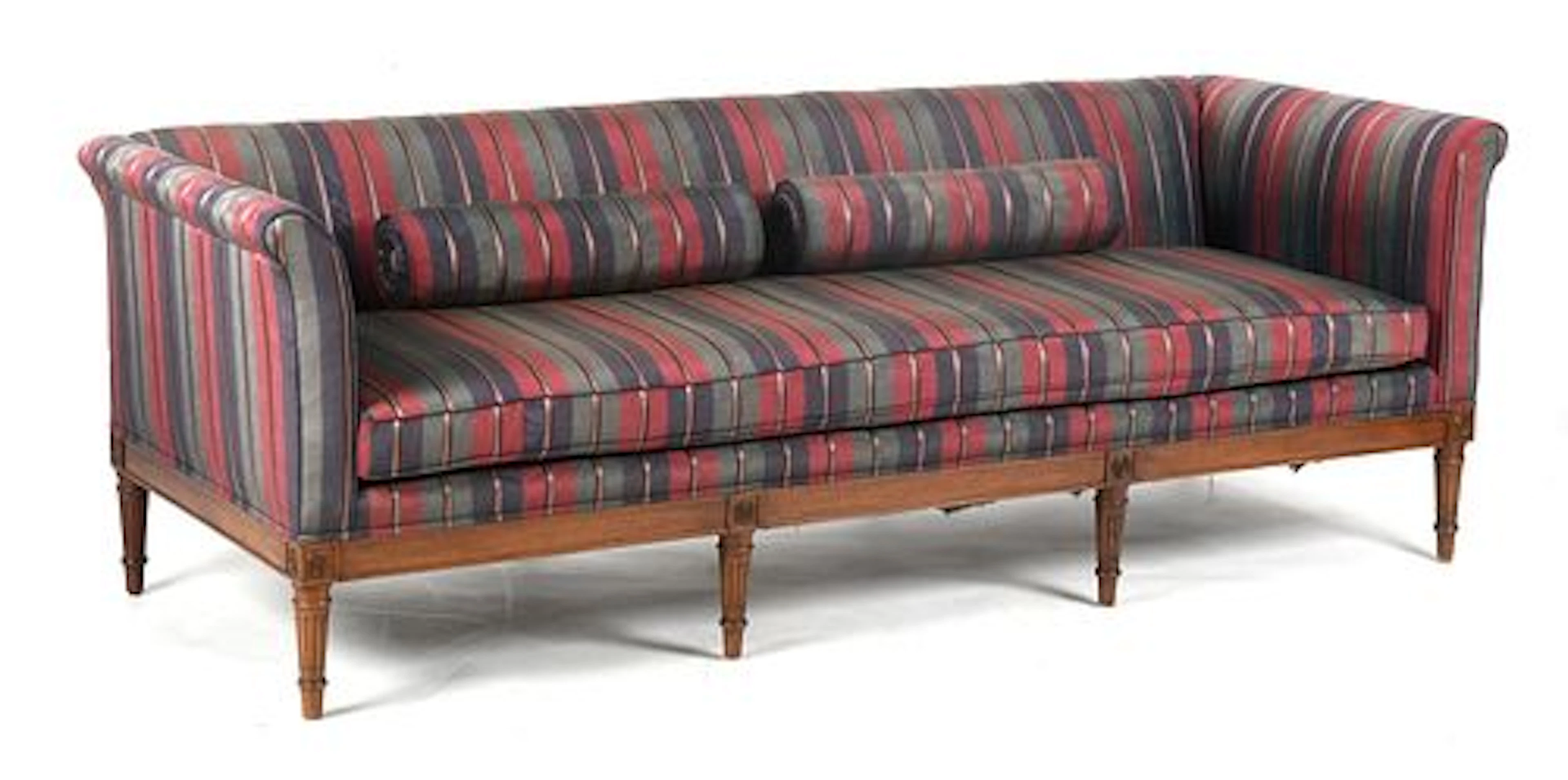 A Federal-Style Mahogany Sofa, Fourth Quarter 20th Century