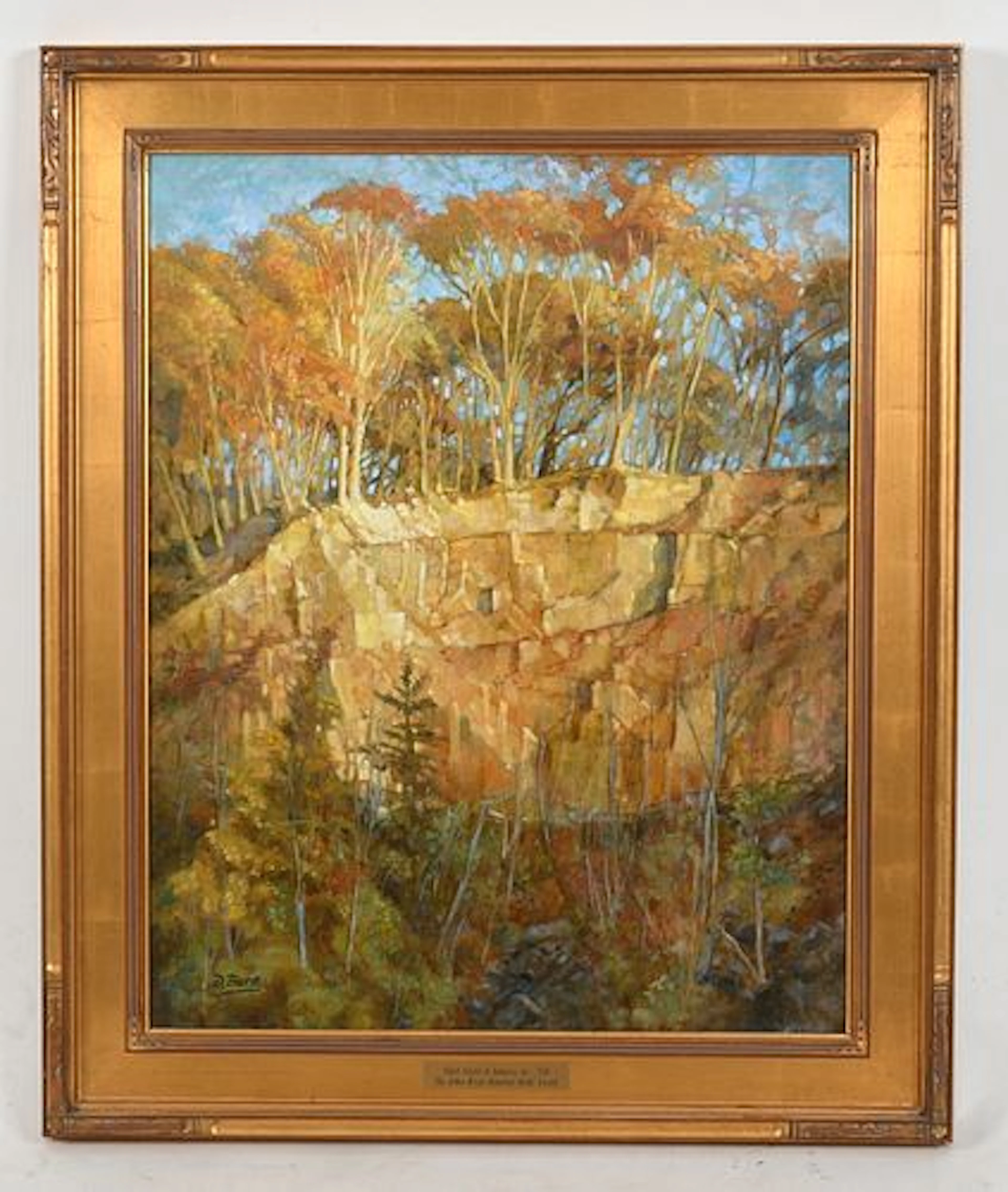 Dot Bunn (Pennsylvania, b. 1946), "On the Edge"