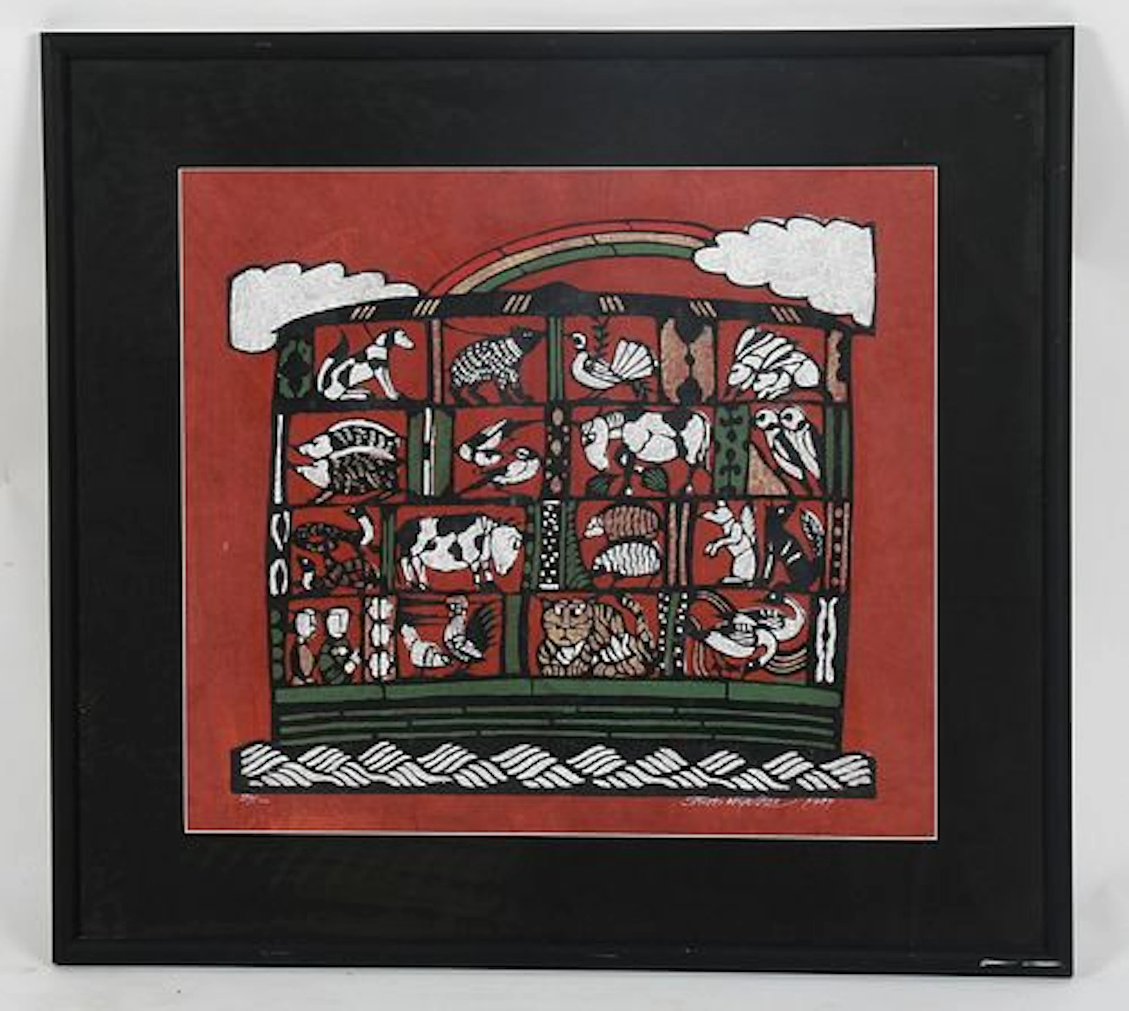 Sadao Watanabe (Japanese, 1913-1996), "Noah's Ark"