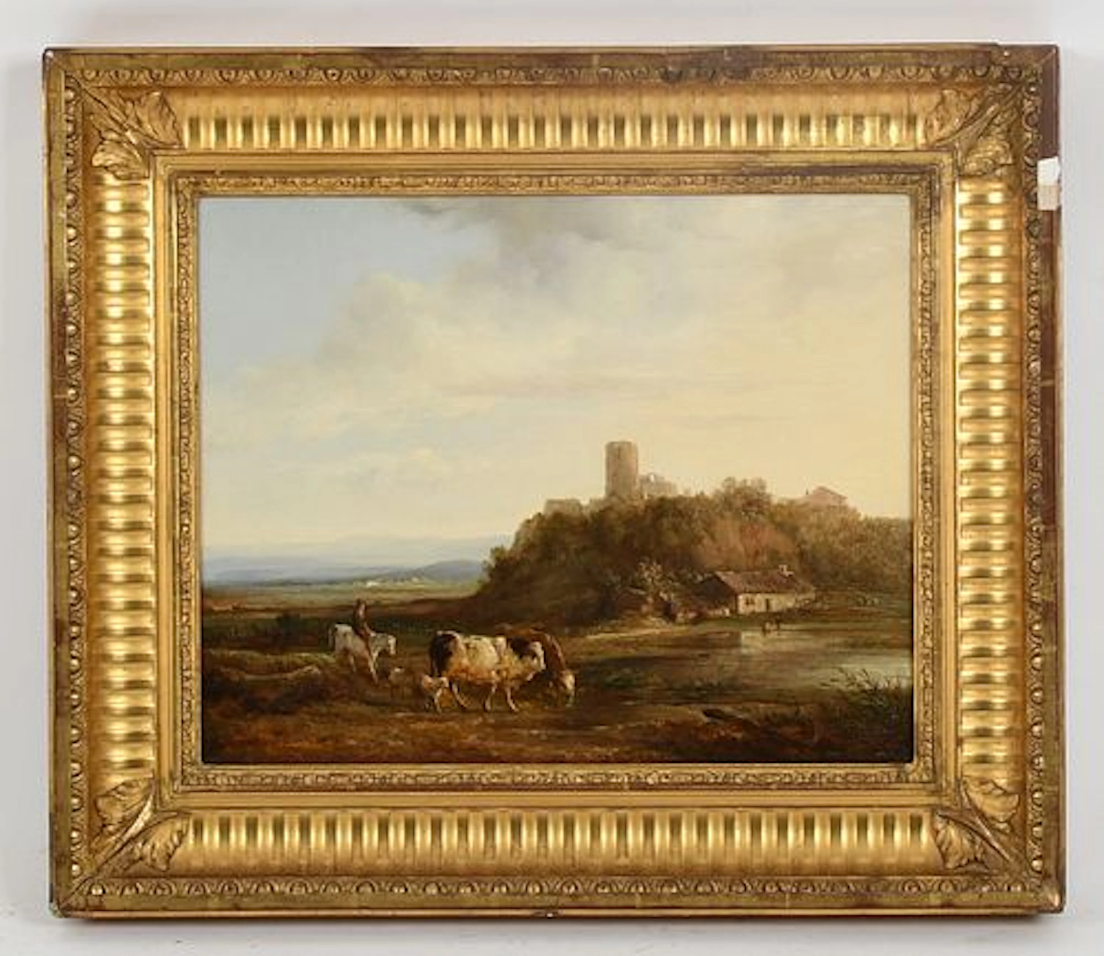 Jacques-Raymond Brascassat (French, 1804-1864), "Animals au Paturage"