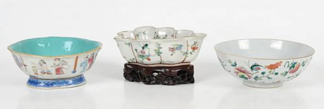 Three Pieces of Chinese Porcelain