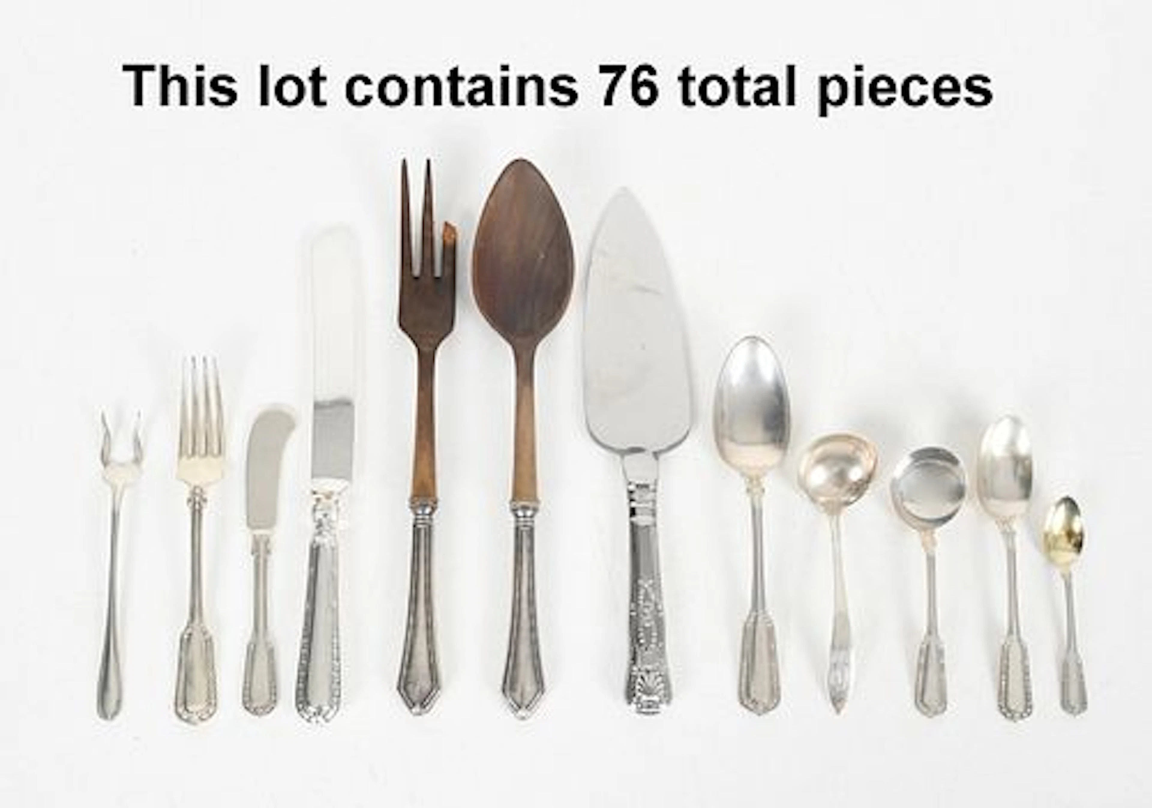 A Gorham Sterling Silver "Chesterfield" Partial Flatware Service