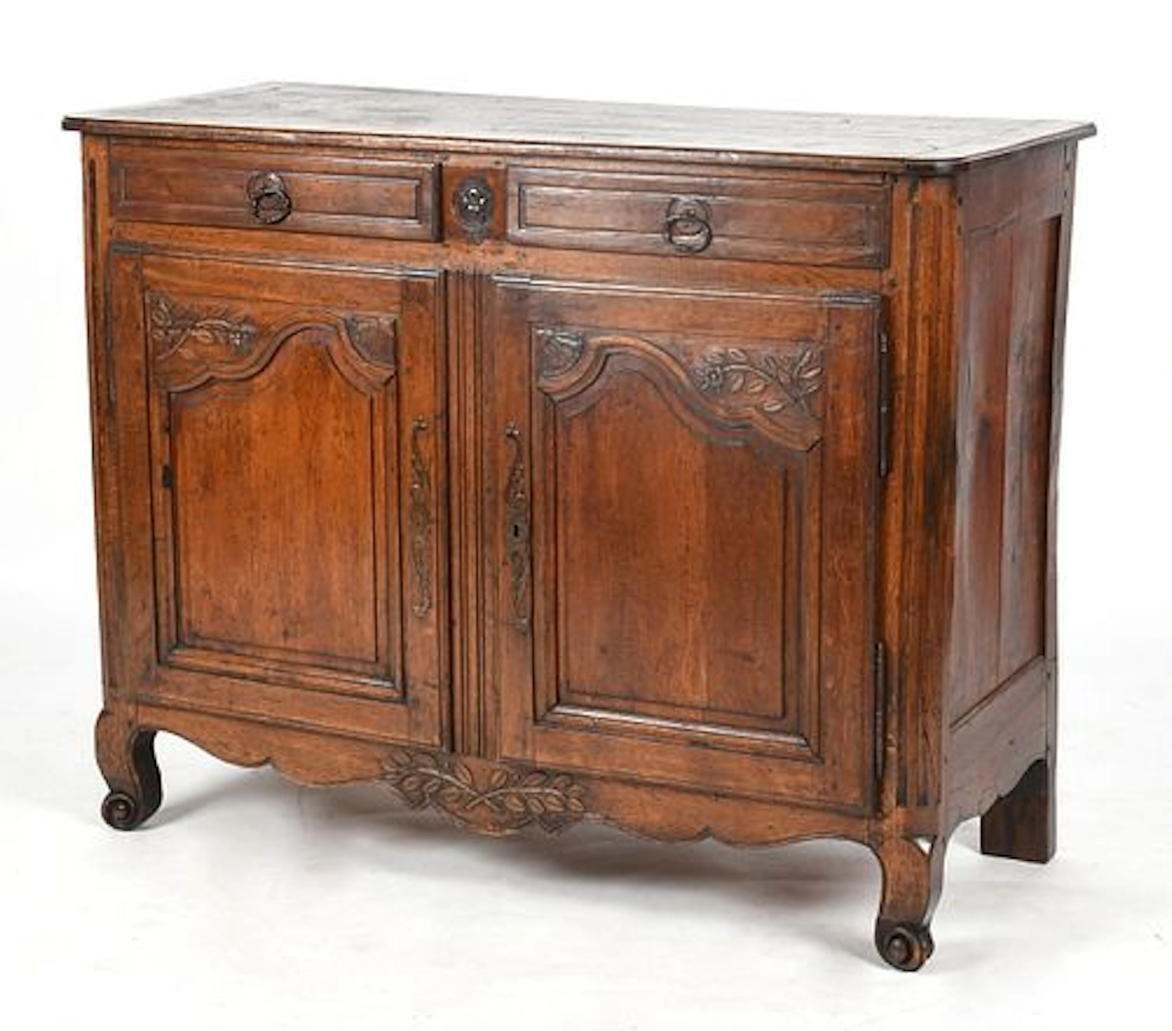 A Louis XV Provincial Oak Buffet, Mid-18th Century