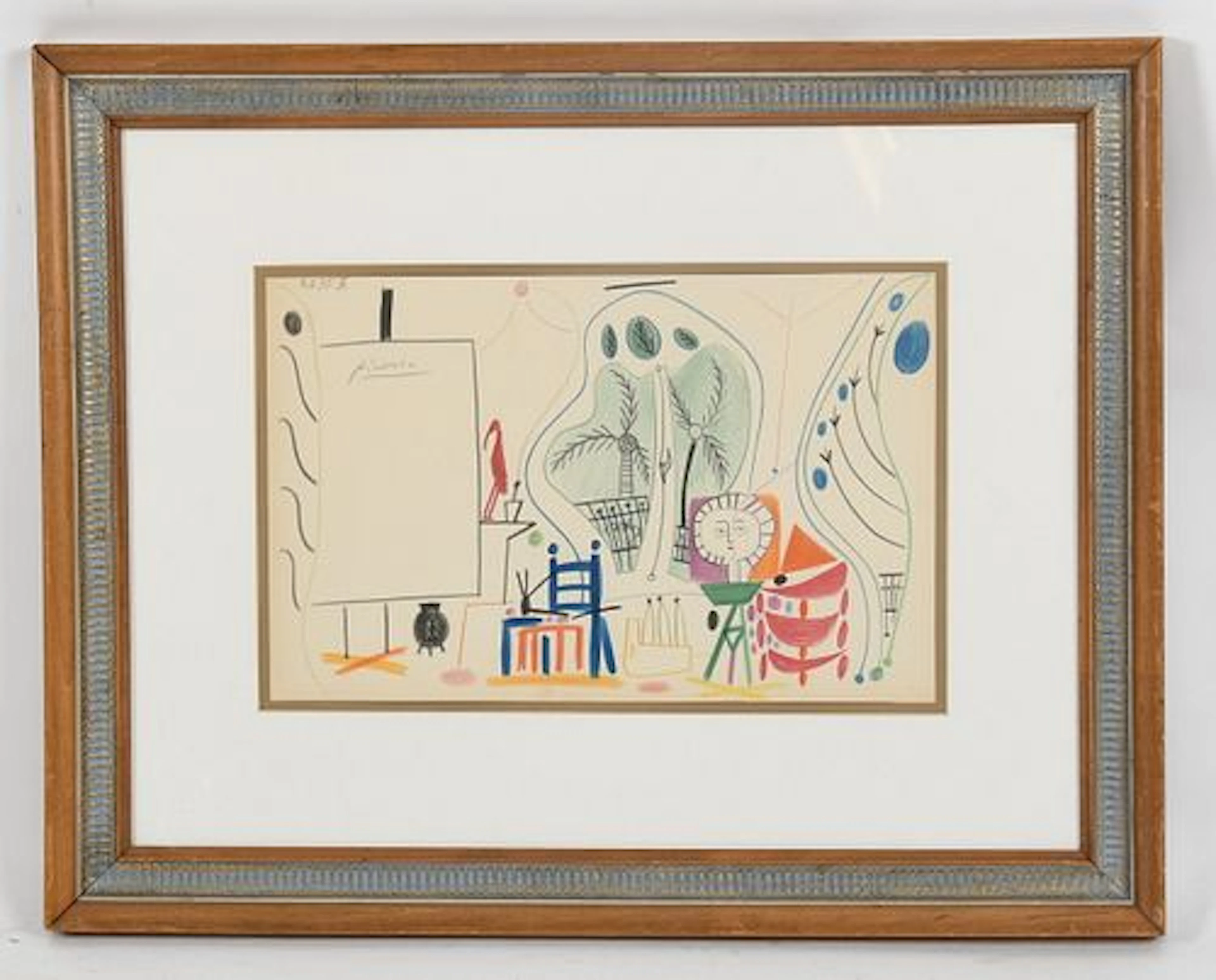 Pablo Picasso (Spanish, 1881-1973), print from "Carnet de la Californie"