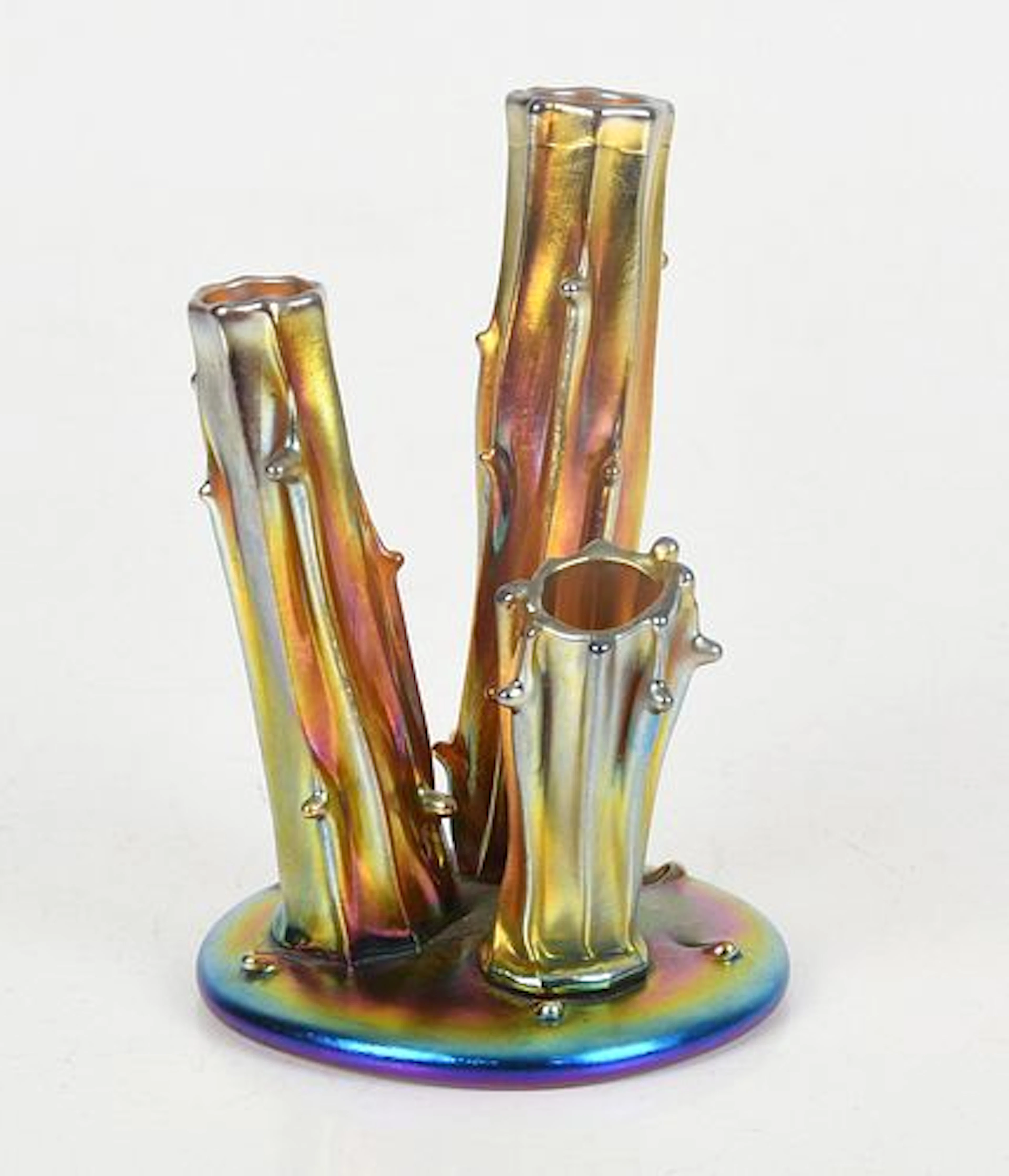A Steuben 'Tree Trunk' Vase