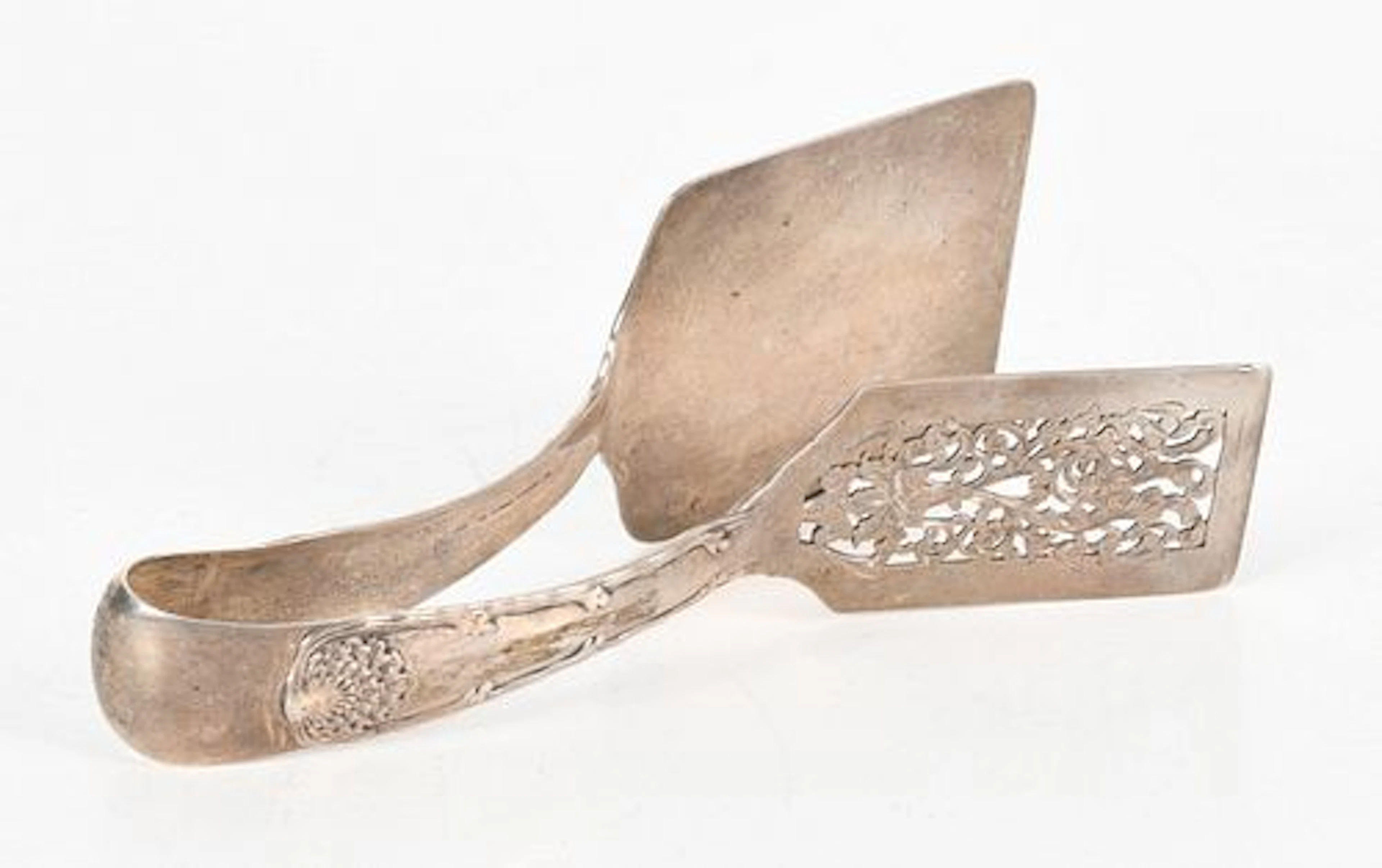 A Tiffany & Co. Sterling Silver Asparagus Tongs