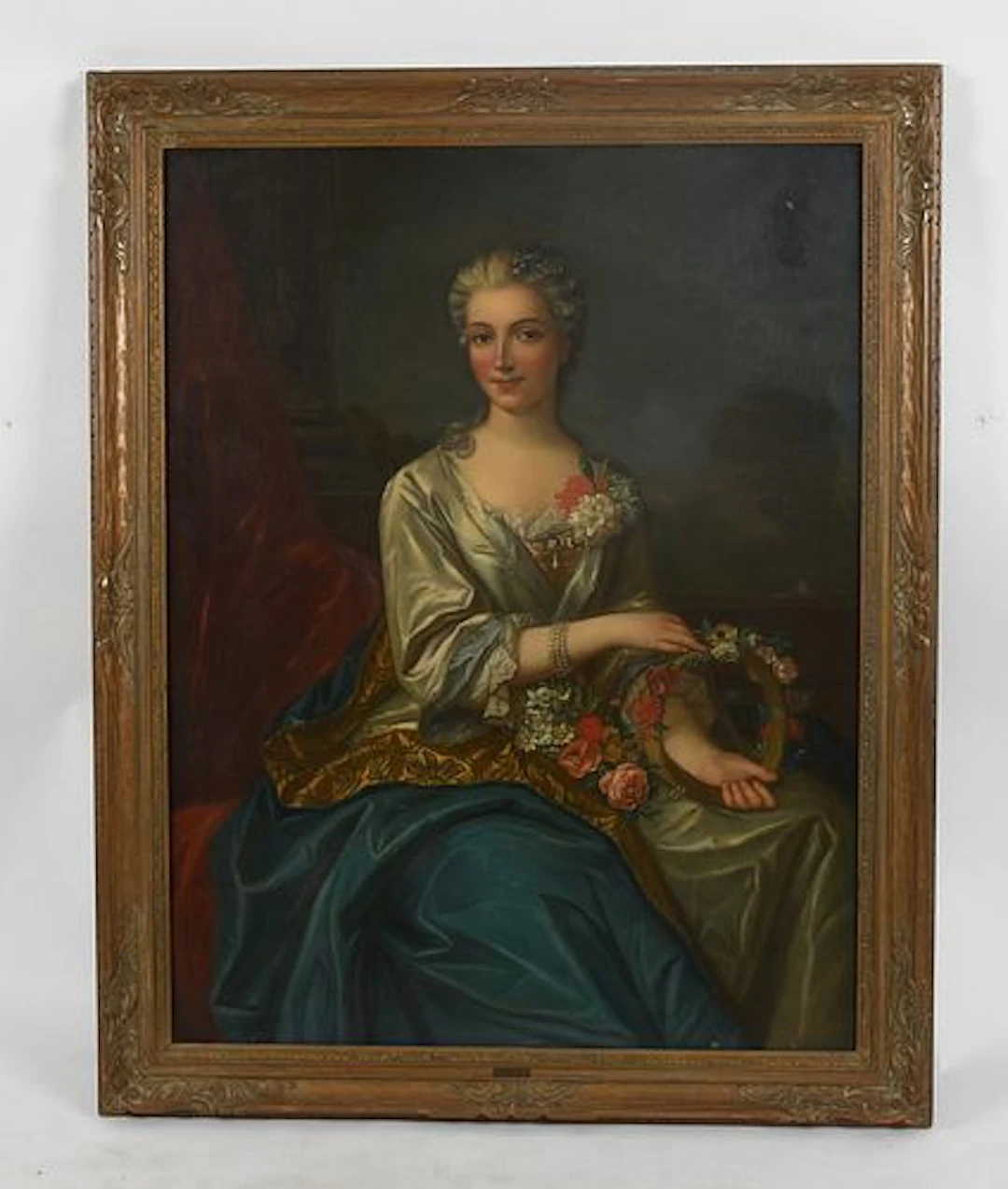 Attributed to Francois de Troy (French, 1645-1730), Portrait of a