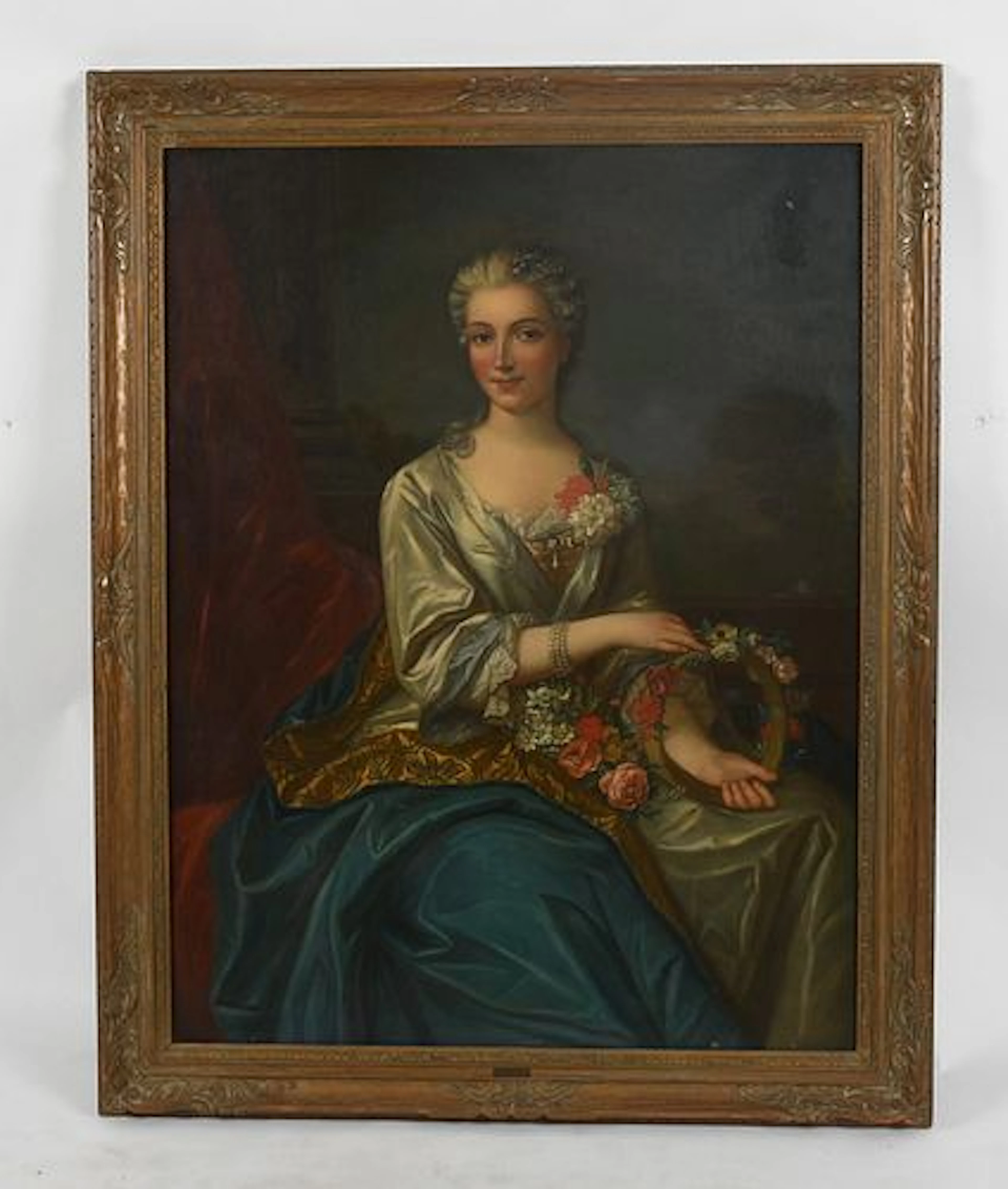 Attributed to Francois de Troy (French, 1645-1730), Portrait of a