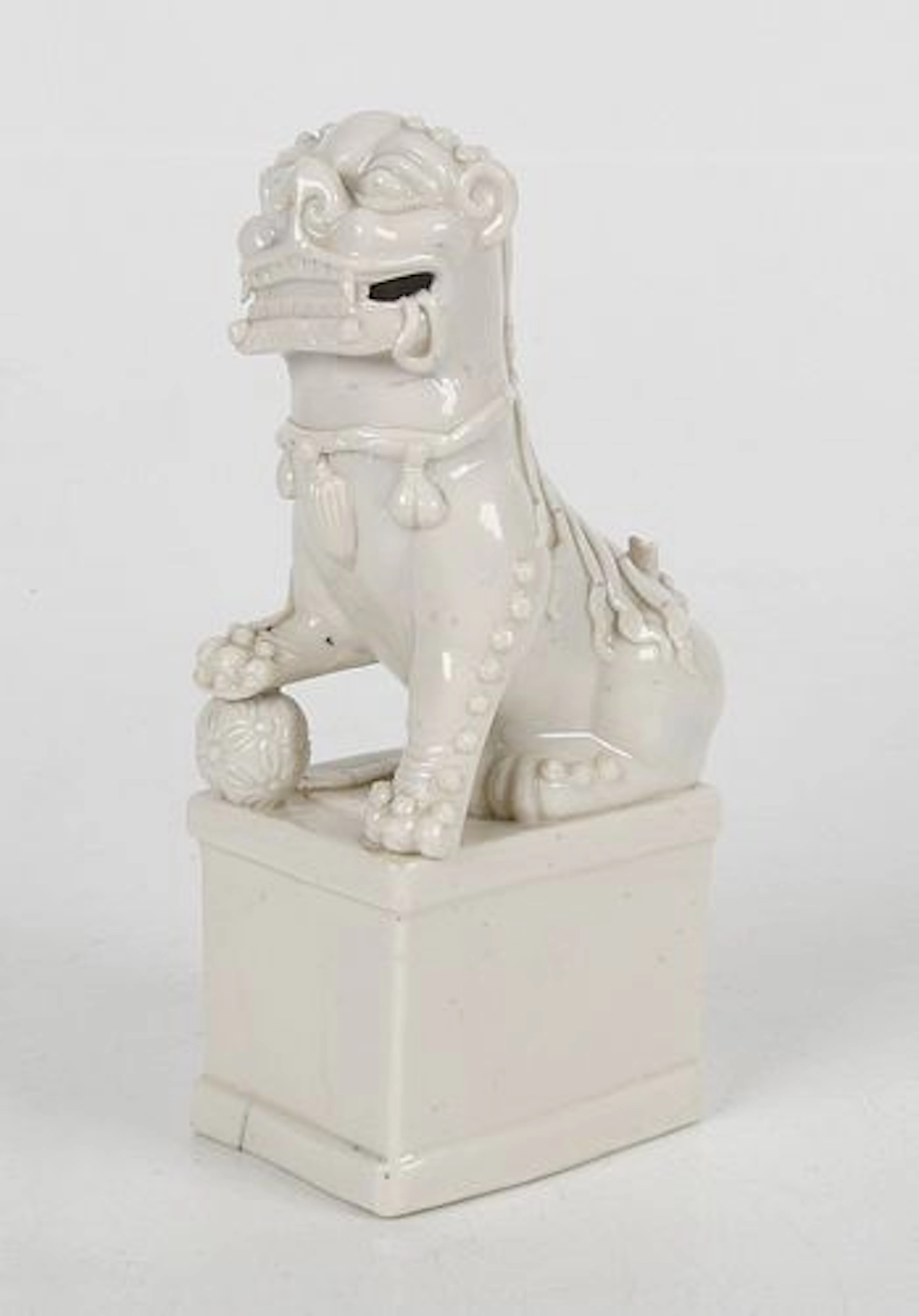 A Blanc de Chine Joss Stick Holder