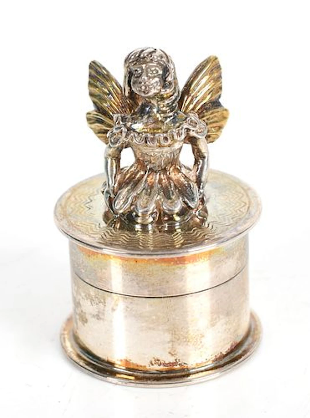 A Tiffany & Co. Sterling Silver Tooth Fairy Box, Late 20th Century
