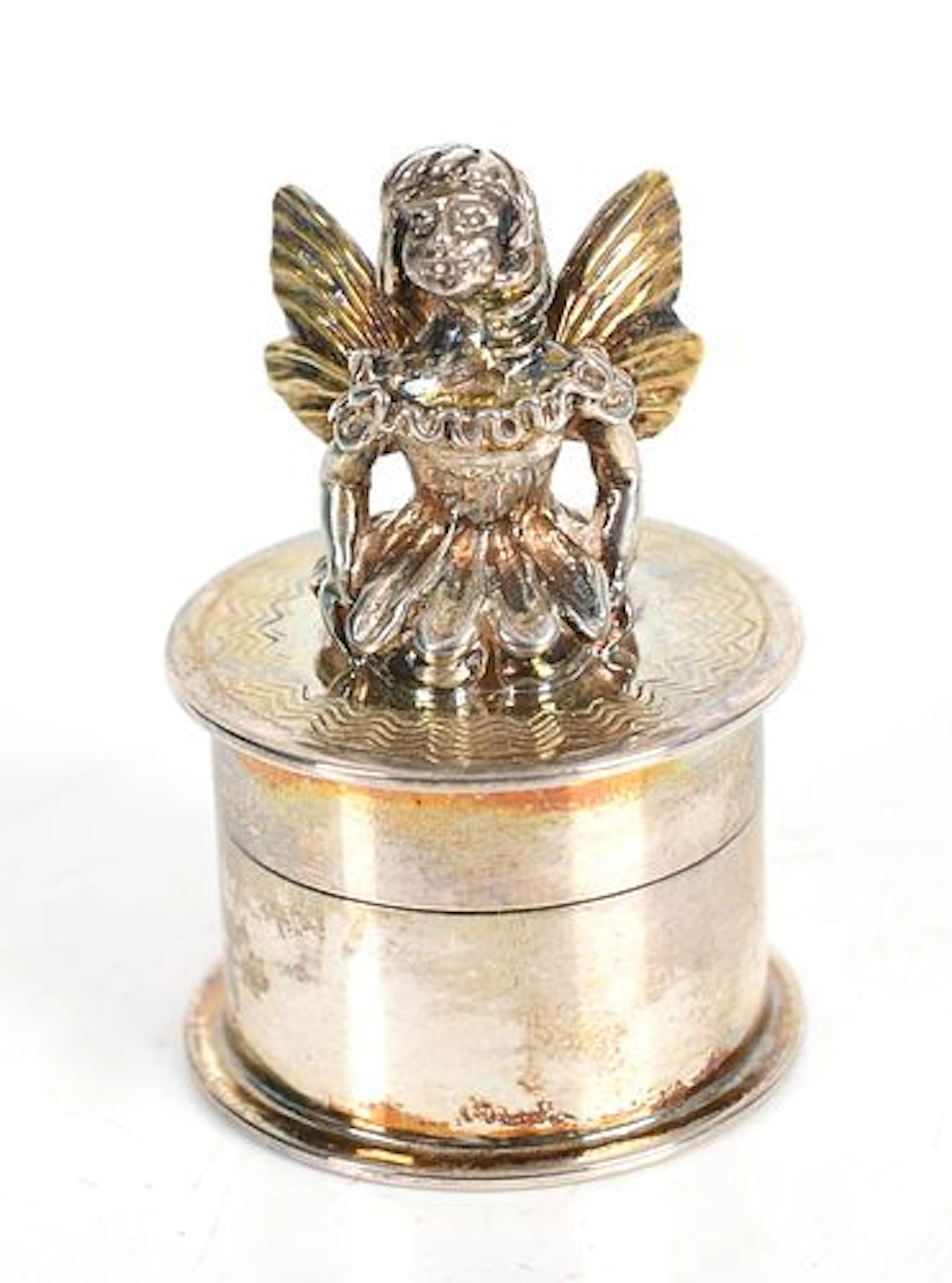 A Tiffany & Co. Sterling Silver Tooth Fairy Box, Late 20th Century