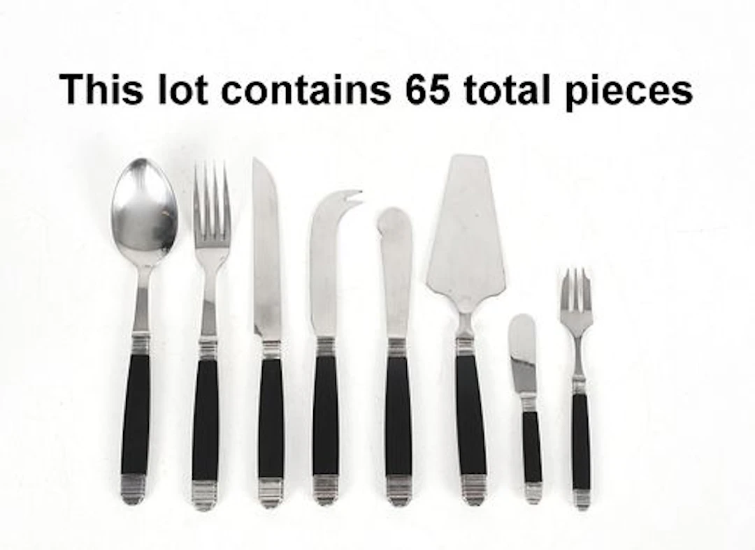 A SCOF France, Flatware Service for Twelve