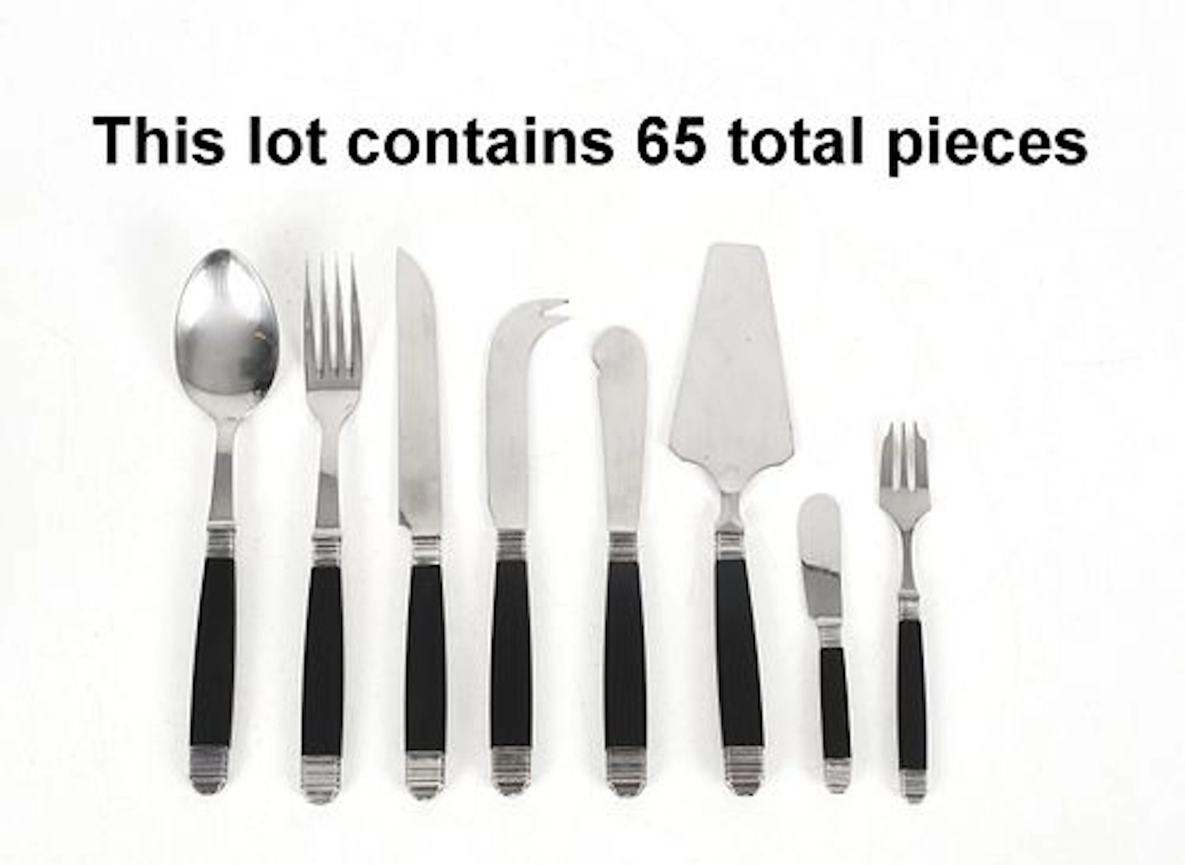 A SCOF France, Flatware Service for Twelve