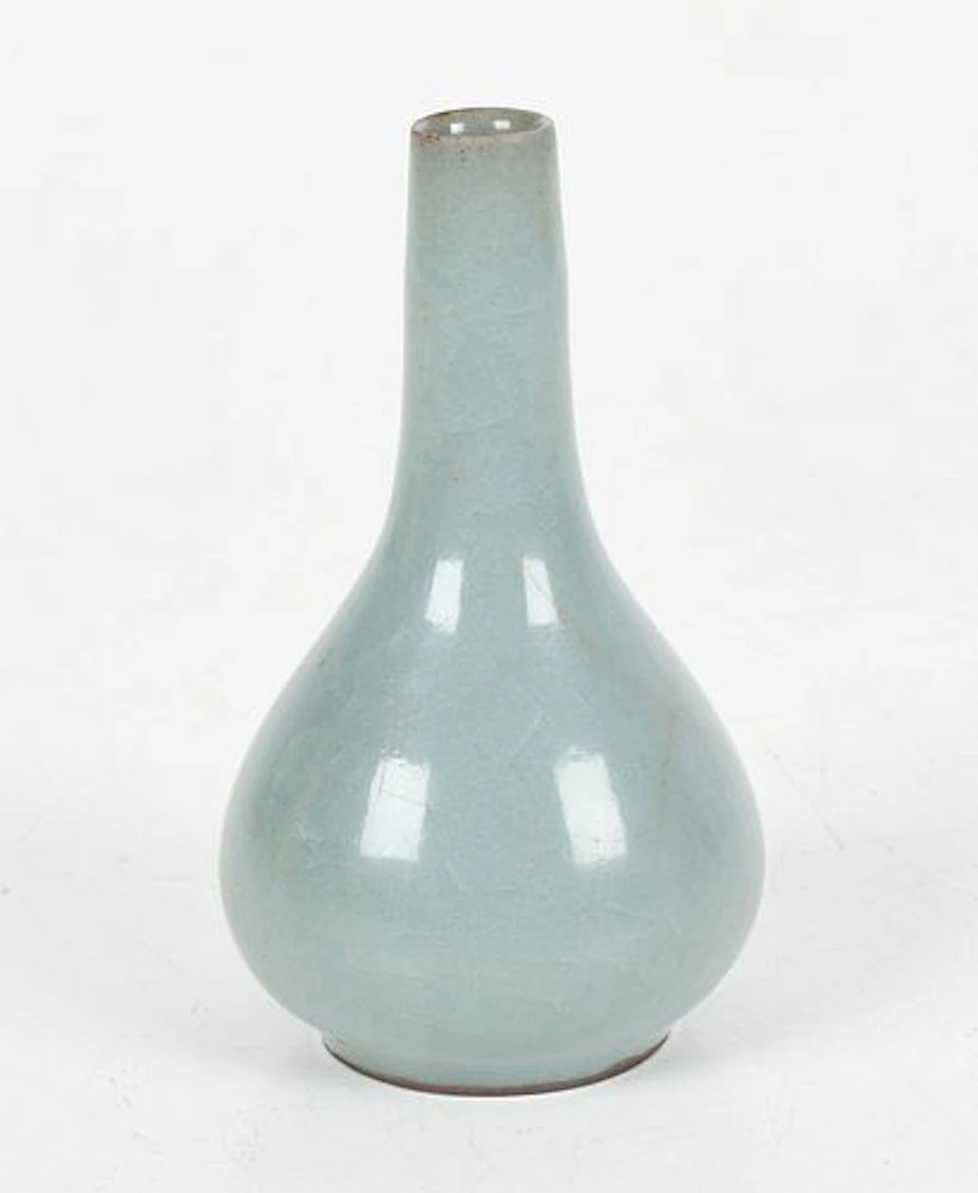 A Chinese Crackle Celadon Glaze Vase
