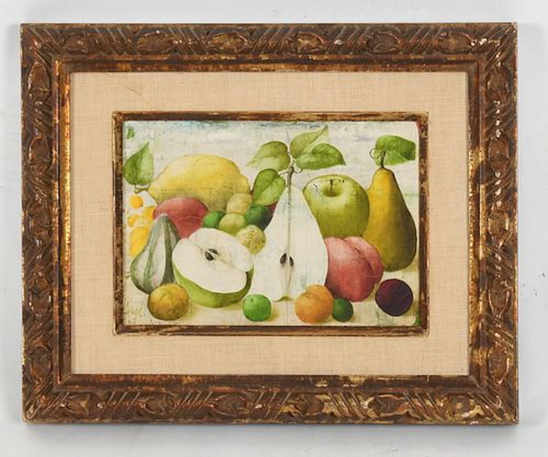 Philippe Auge (French, b. 1935), Still Life with Fruit