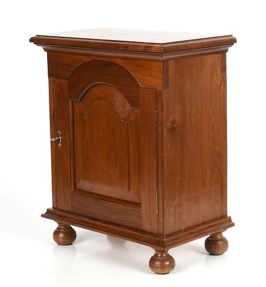 A Bench-Made Reproduction Pennsylvania Walnut Spice Cabinet by Mark