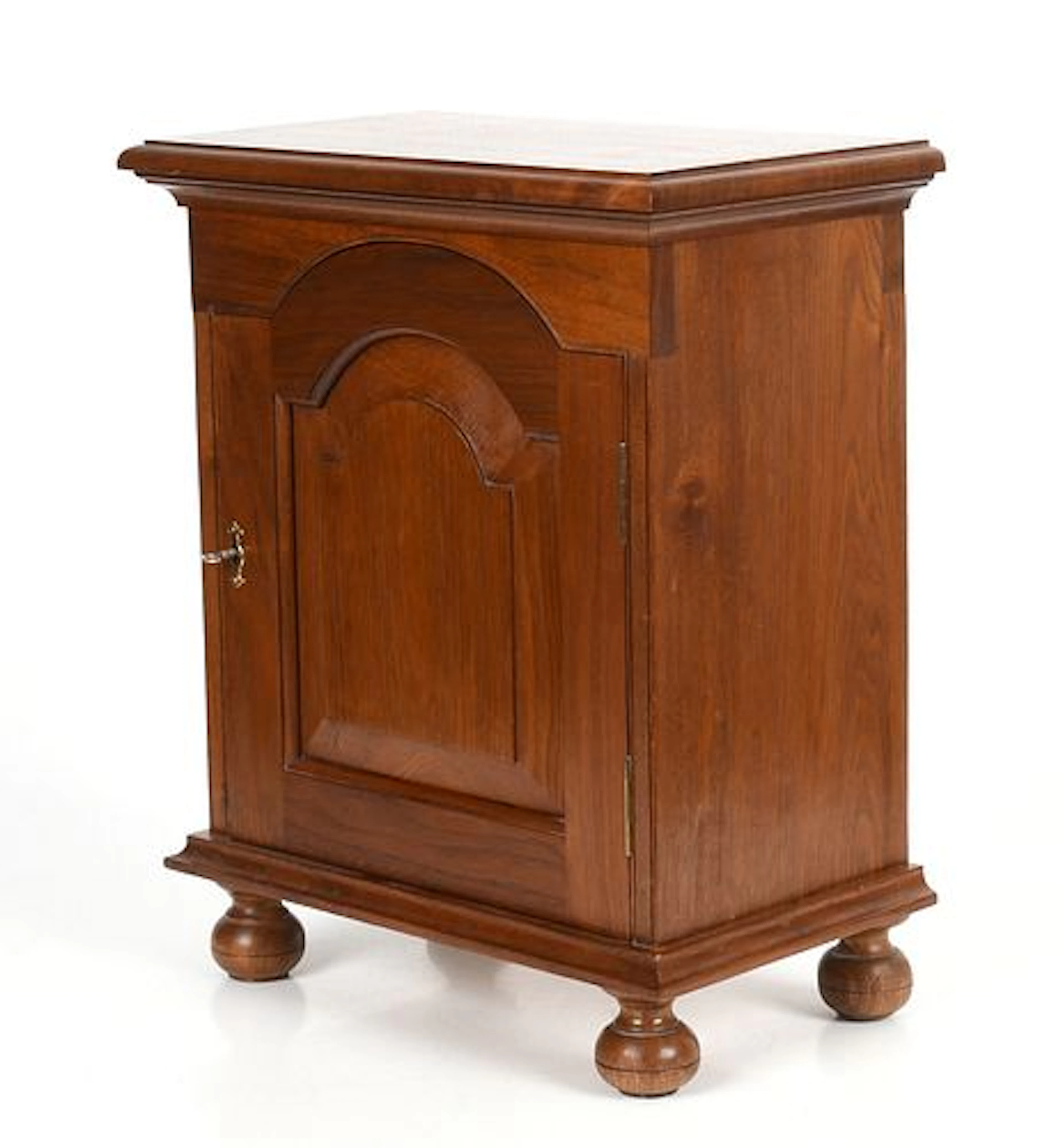 A Bench-Made Reproduction Pennsylvania Walnut Spice Cabinet by Mark