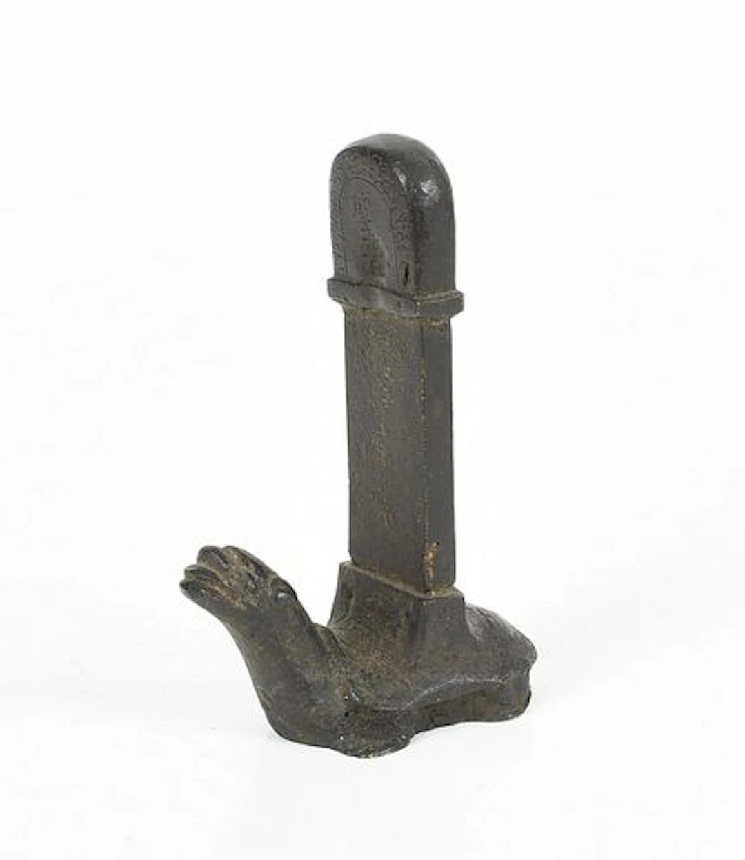 A Chinese Bronze Funerary Stele