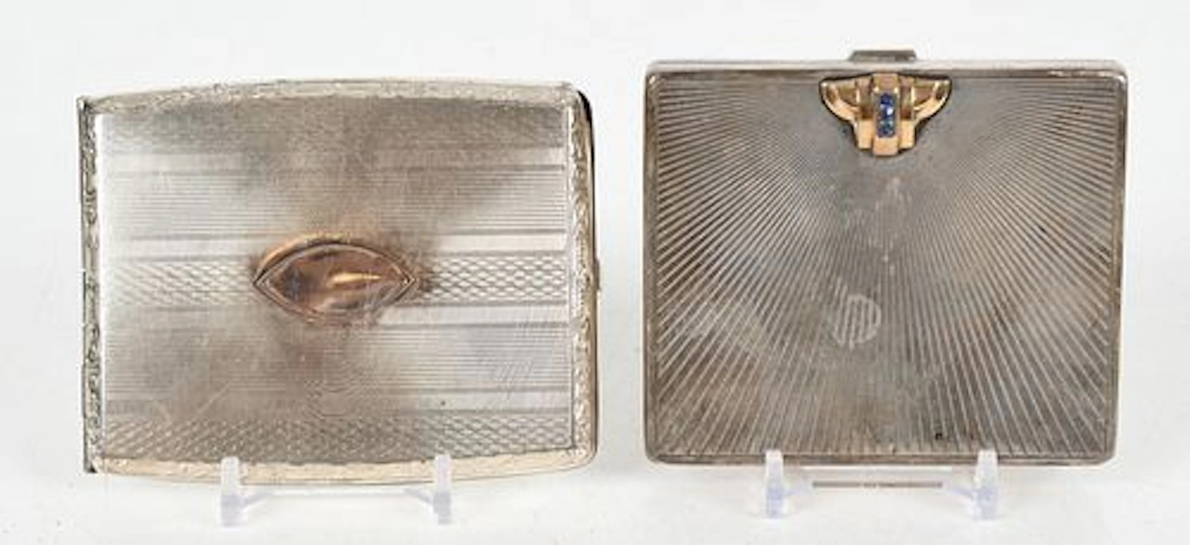 Two American Sterling Silver Boxes, First Half 20th Century