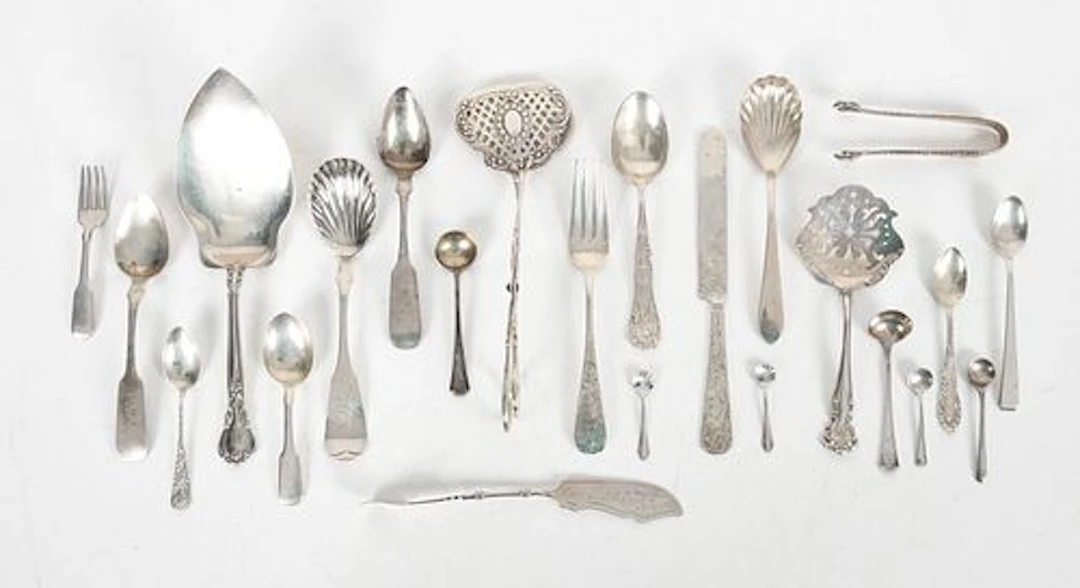 An Assorted Lot of Silver