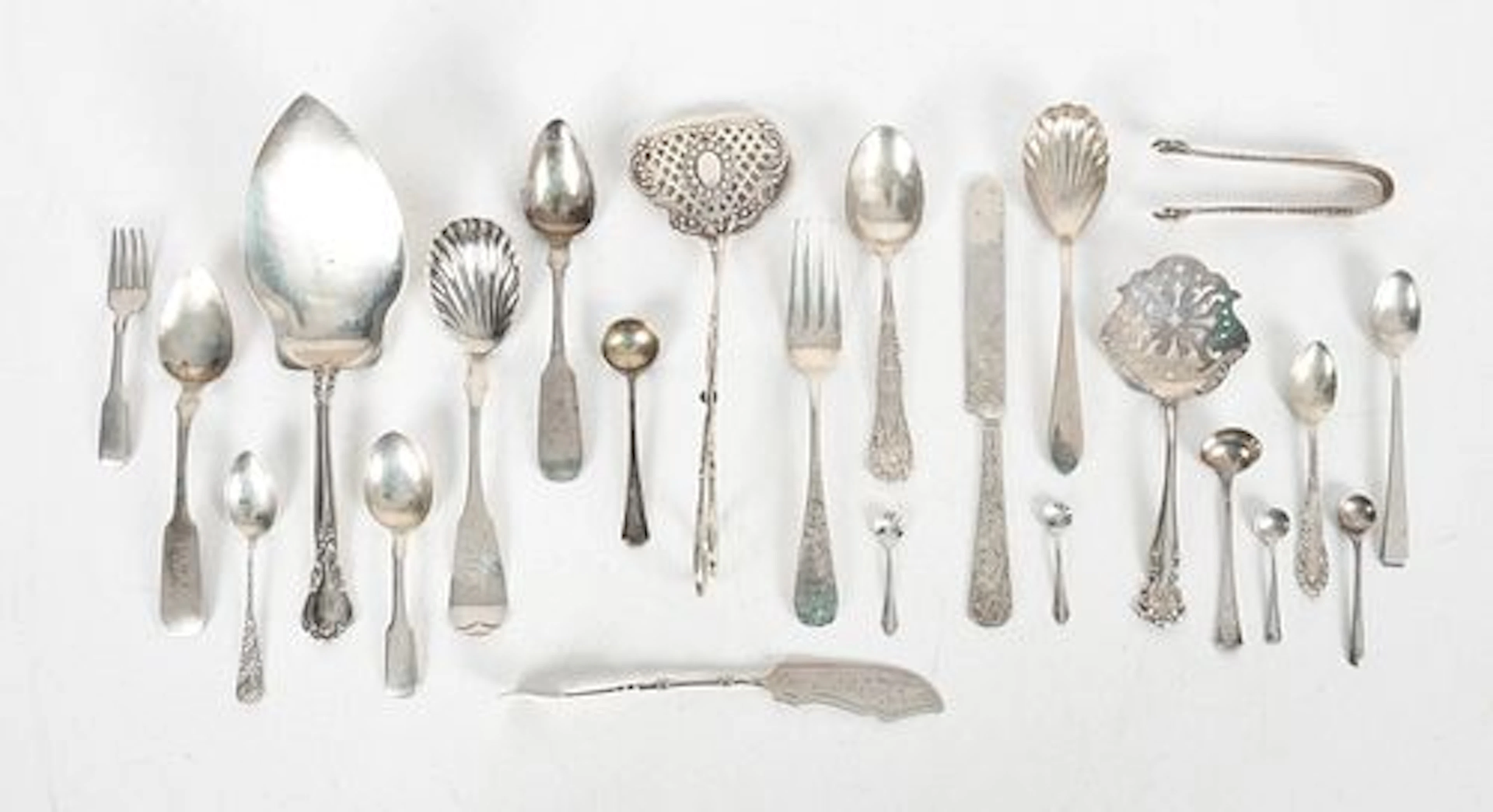 An Assorted Lot of Silver