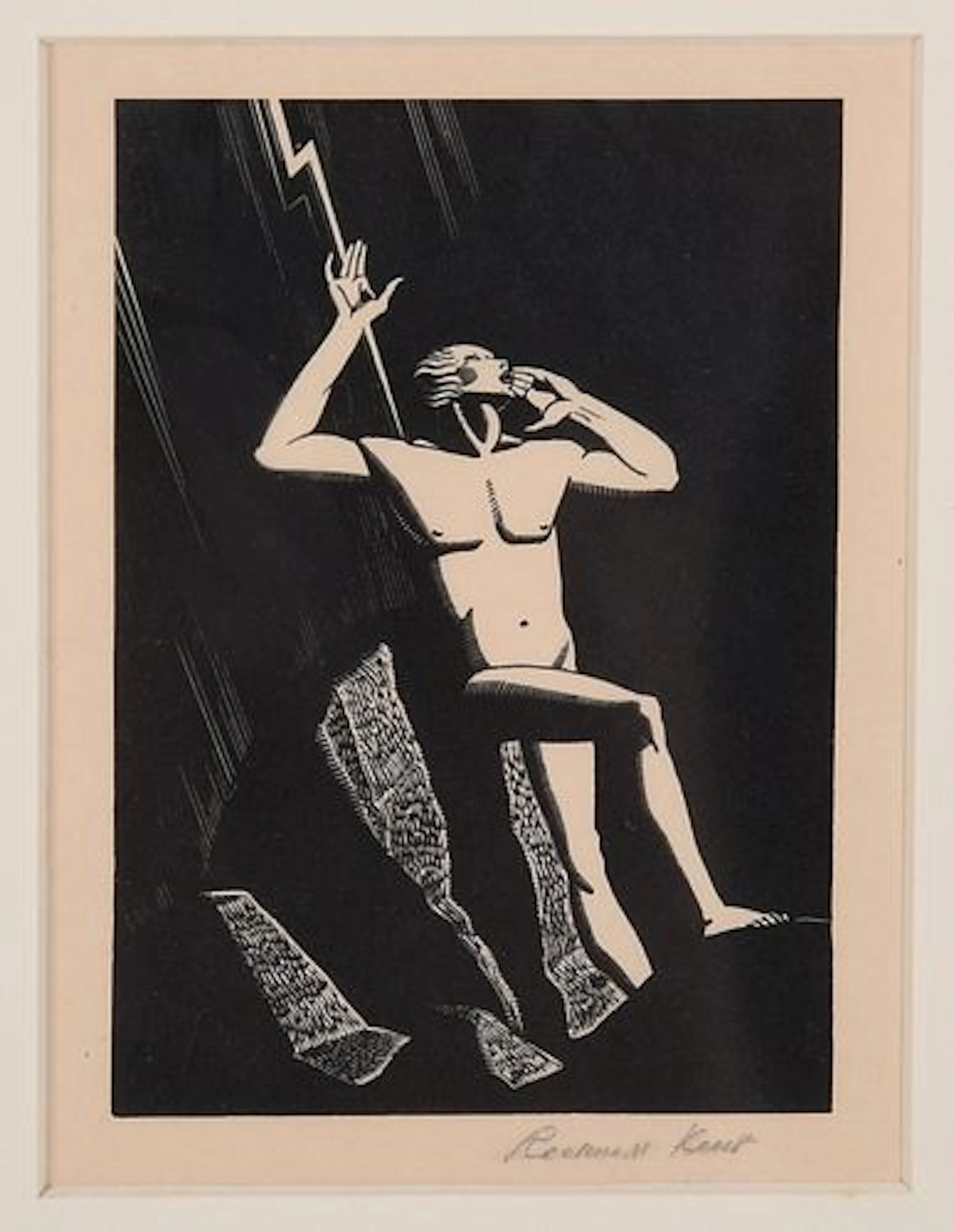 Rockwell Kent (American, 1882-1971), "Prometheus," 1931