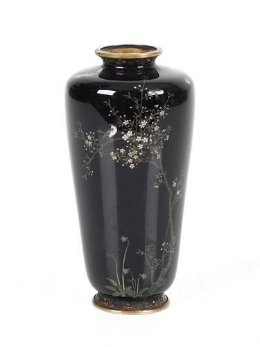A Diminutive Japanese Cloisonne Vase