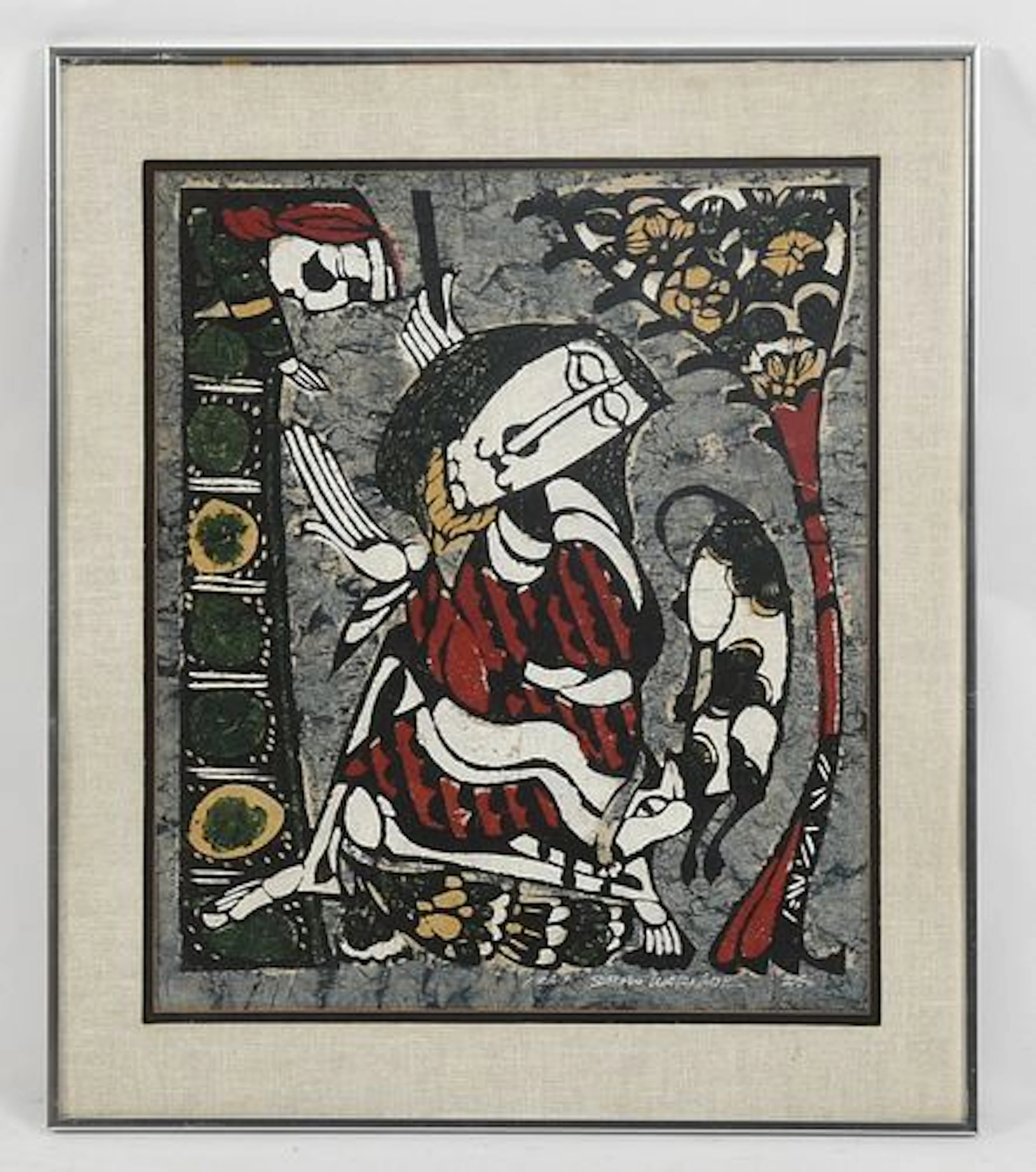 Sadao Watanabe (Japanese, 1913-1996), Man with Dog