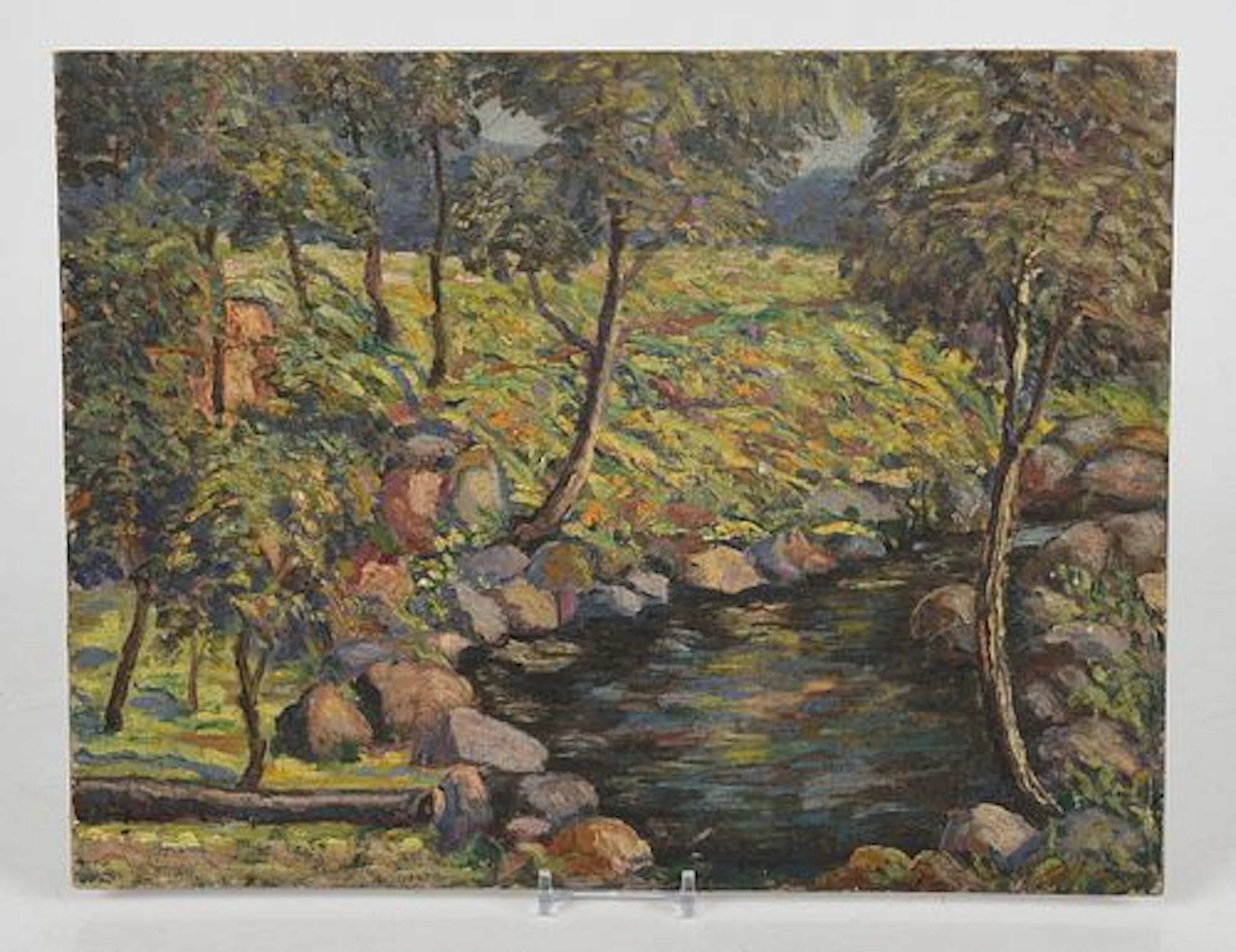 Att. to Casimir Sienkiewicz (American, 1892-1974), "Forest Creek"