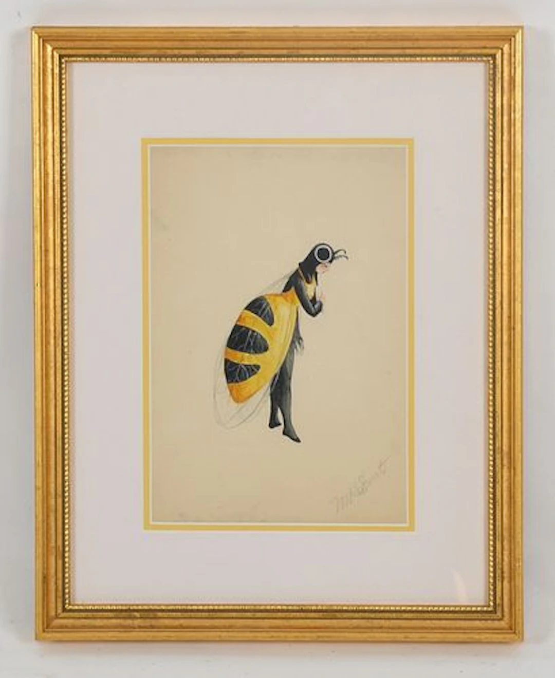 A Costume Design Watercolor