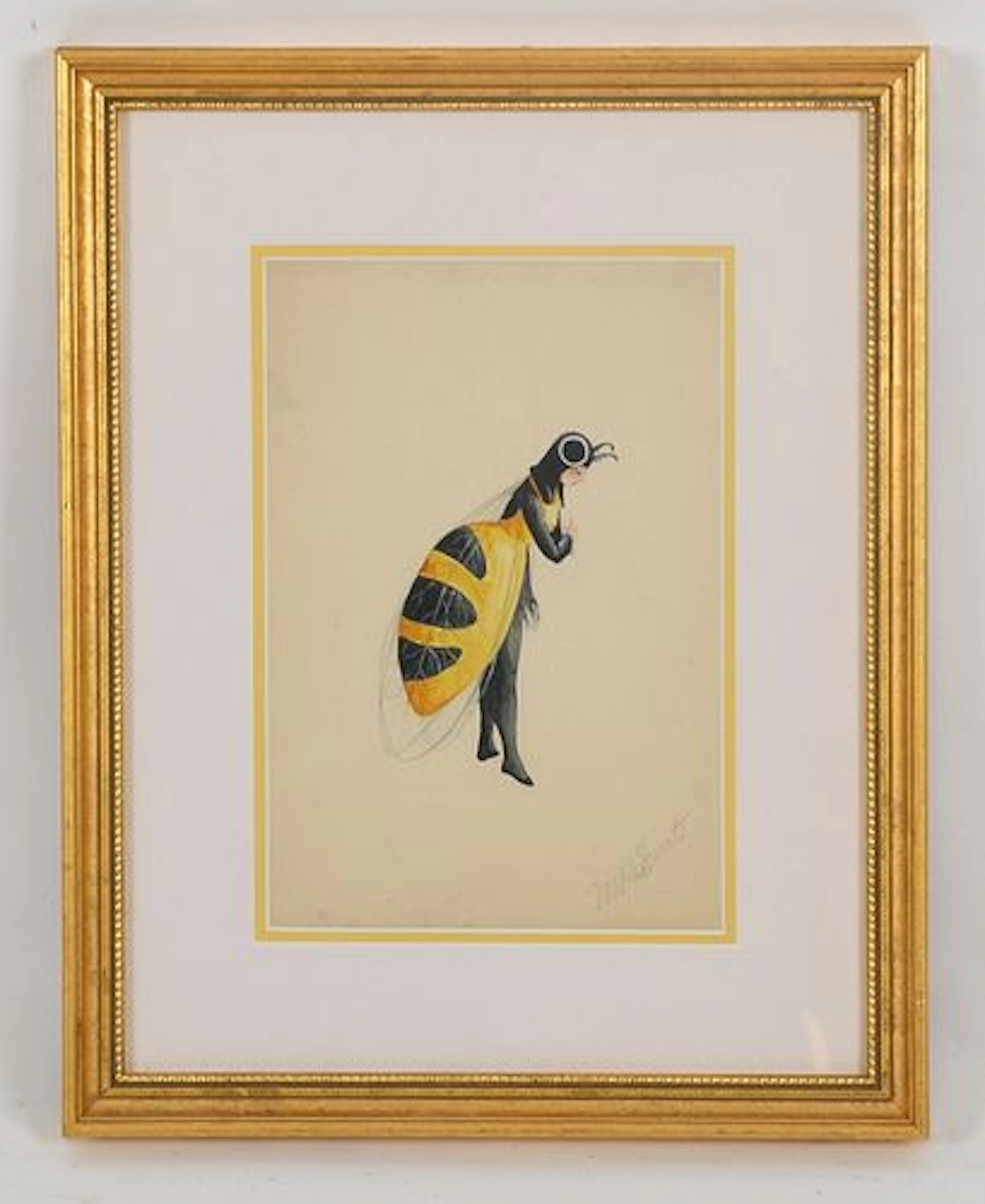 A Costume Design Watercolor