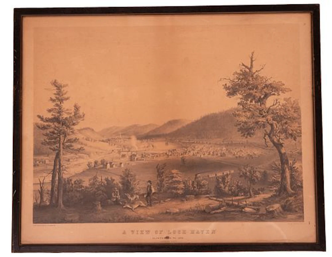 Lycoming County, PA and New York: Turn of the Century Histories and Prints