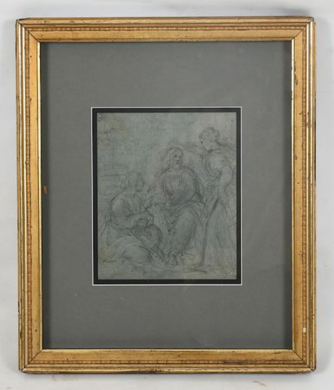 Circle of Ciro Ferri (Italian, 1634-1689), Jesus at the House of Mary