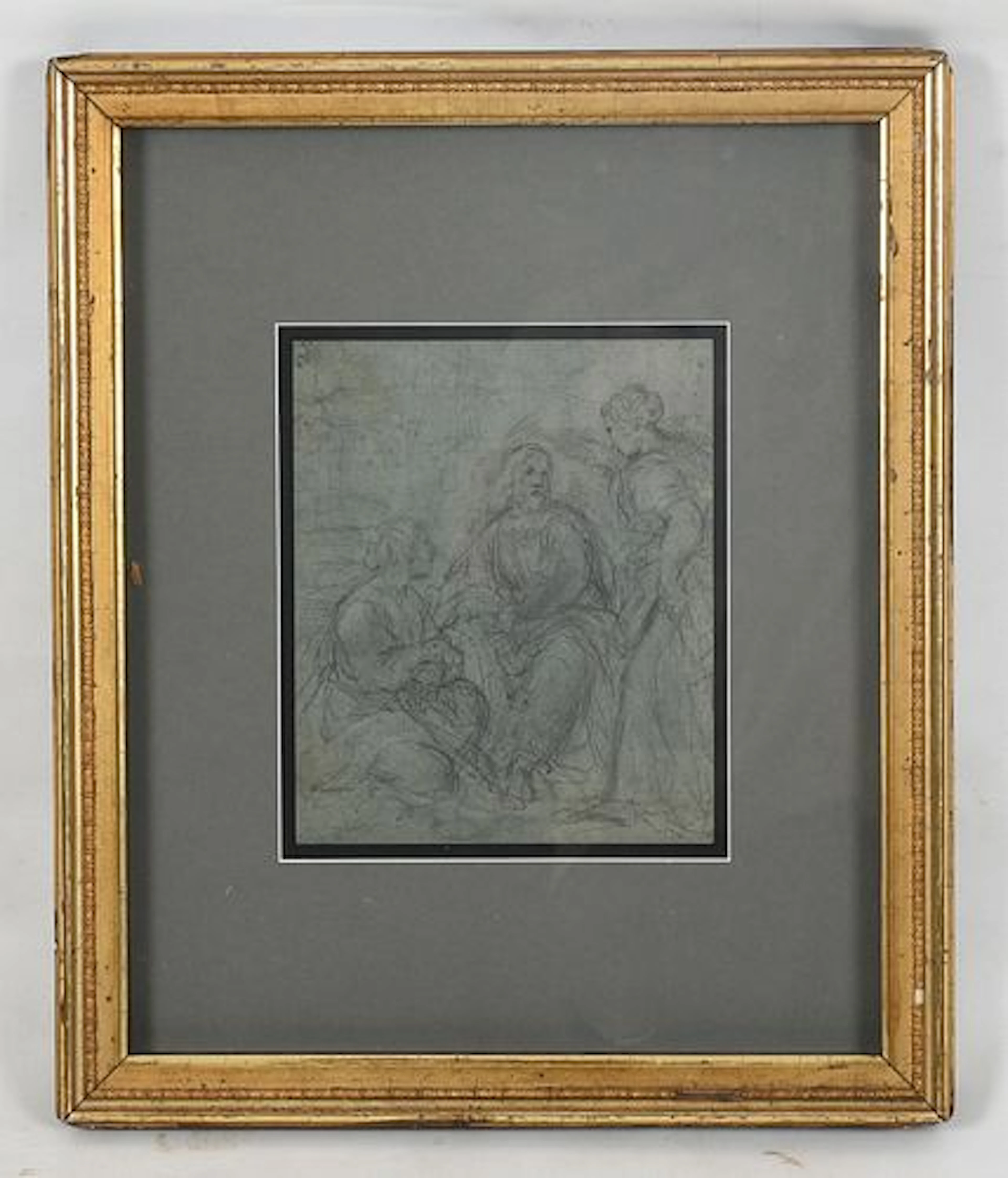 Circle of Ciro Ferri (Italian, 1634-1689), Jesus at the House of Mary