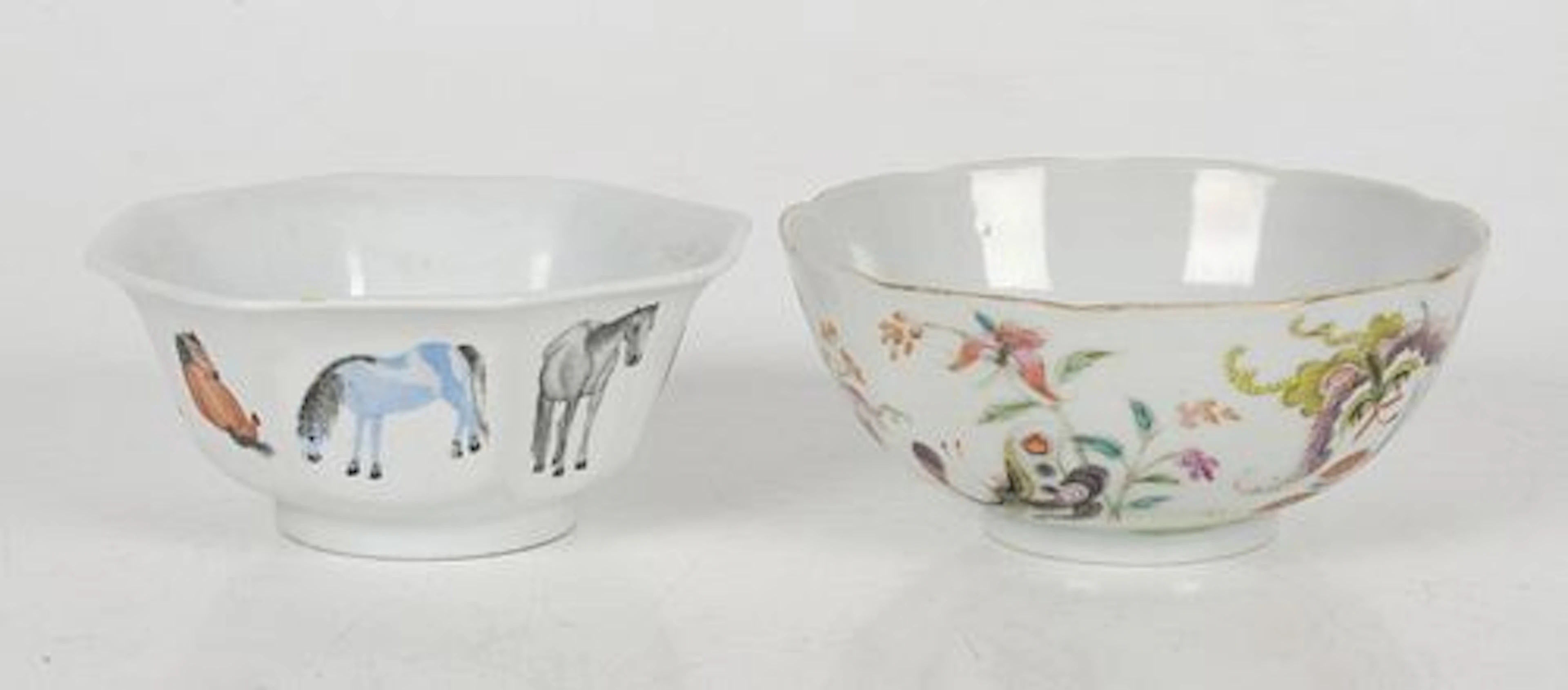 Two Chinese Porcelain Bowls