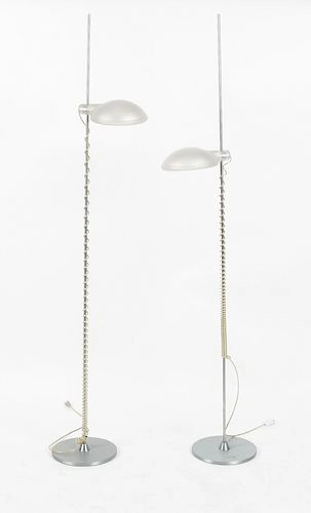 A Pair of Jasper Morrison for Flos Adjustable Floor Lamps, Contemporary