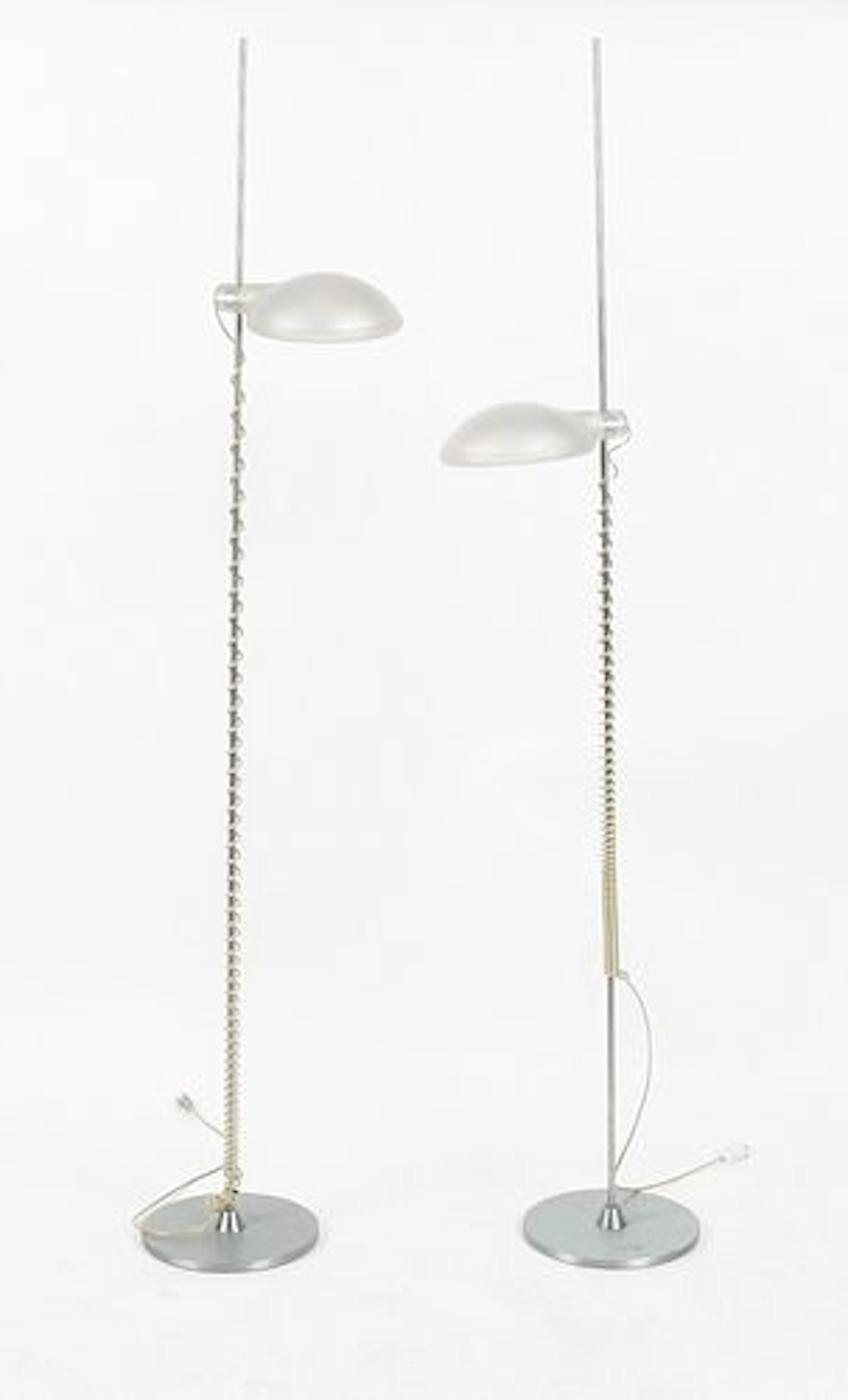 A Pair of Jasper Morrison for Flos Adjustable Floor Lamps, Contemporary