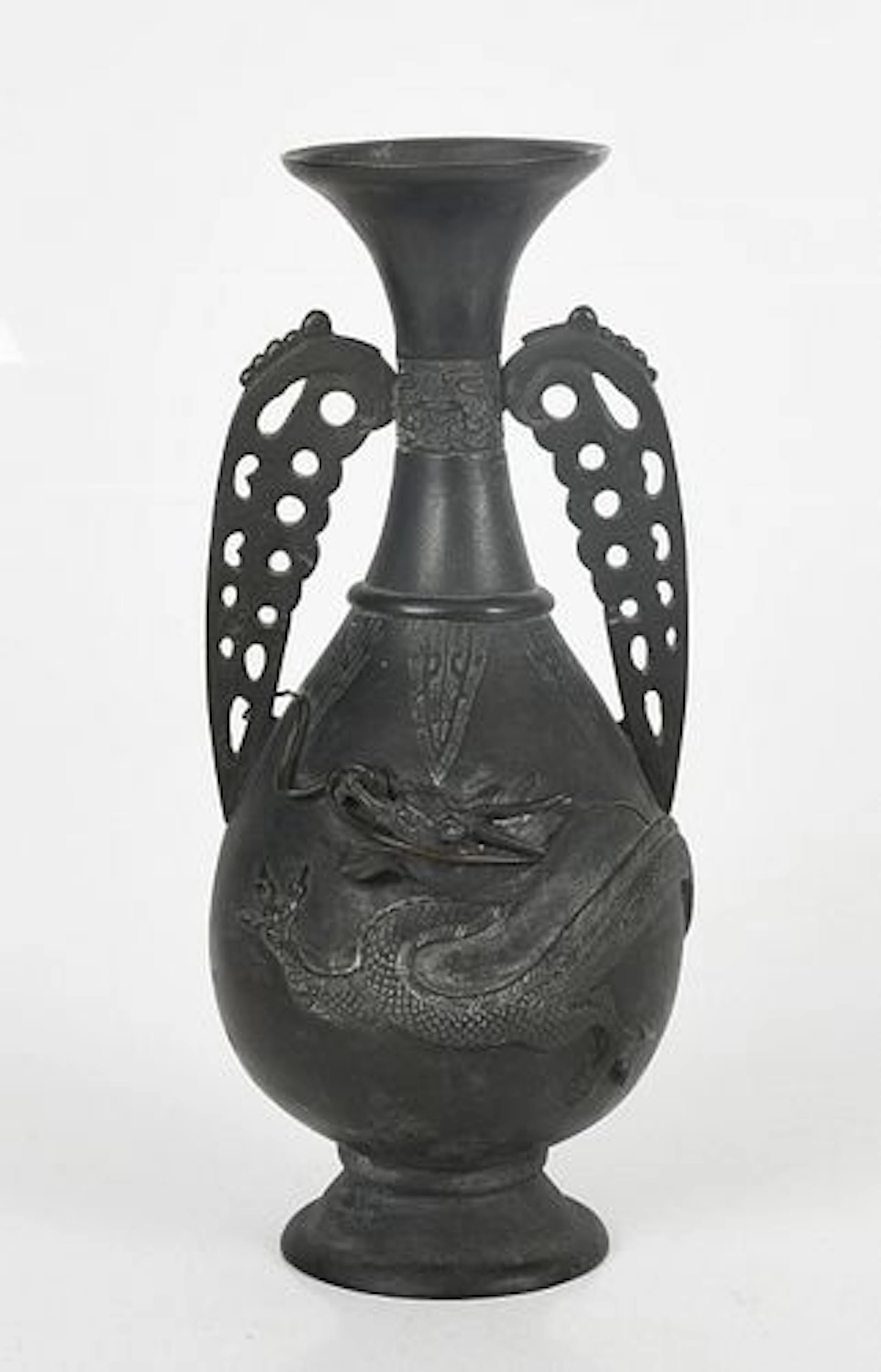 An Archaistic Japanese Bronze Vase