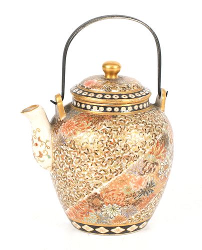 Yabu Meizan, Miniature Satsuma Teapot