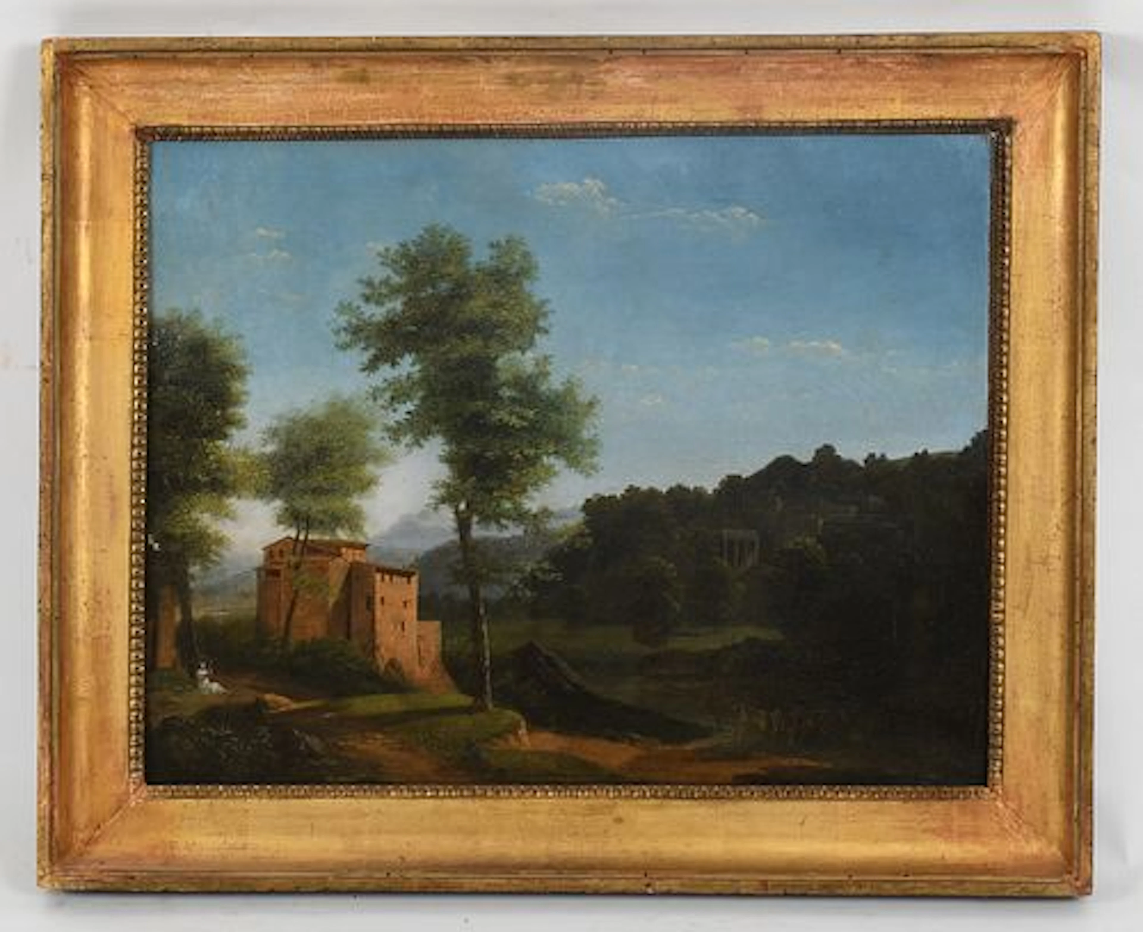(French School, 18th Century), A Bucolic Landscape