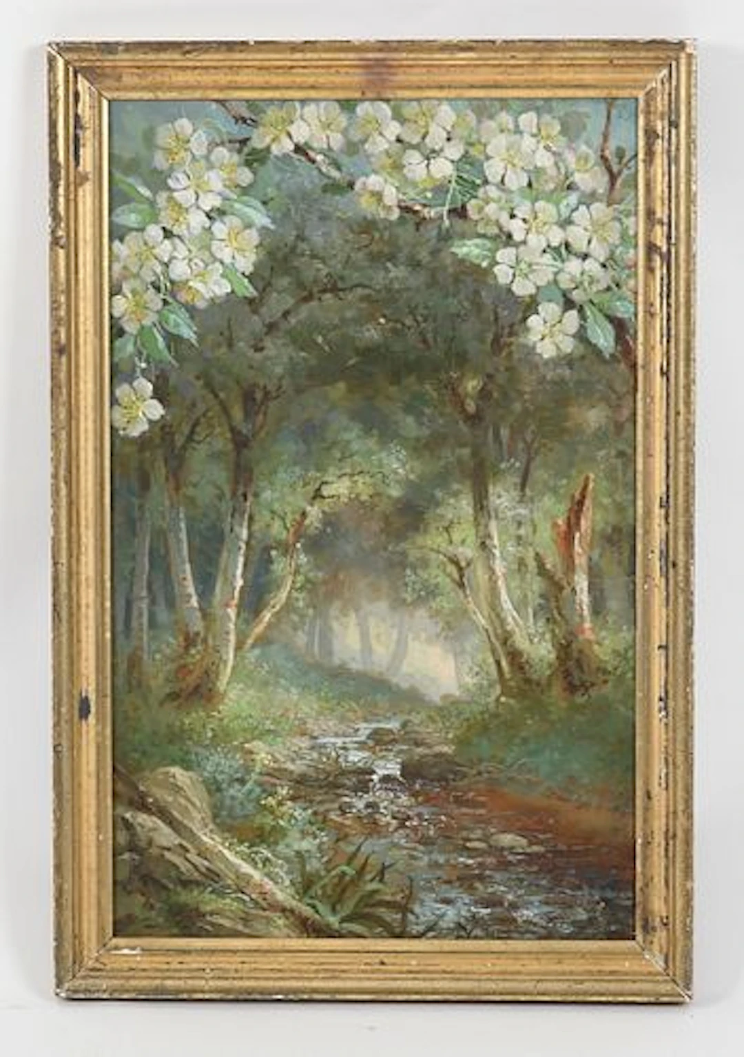 A Late 19th Century Double Sided Painting