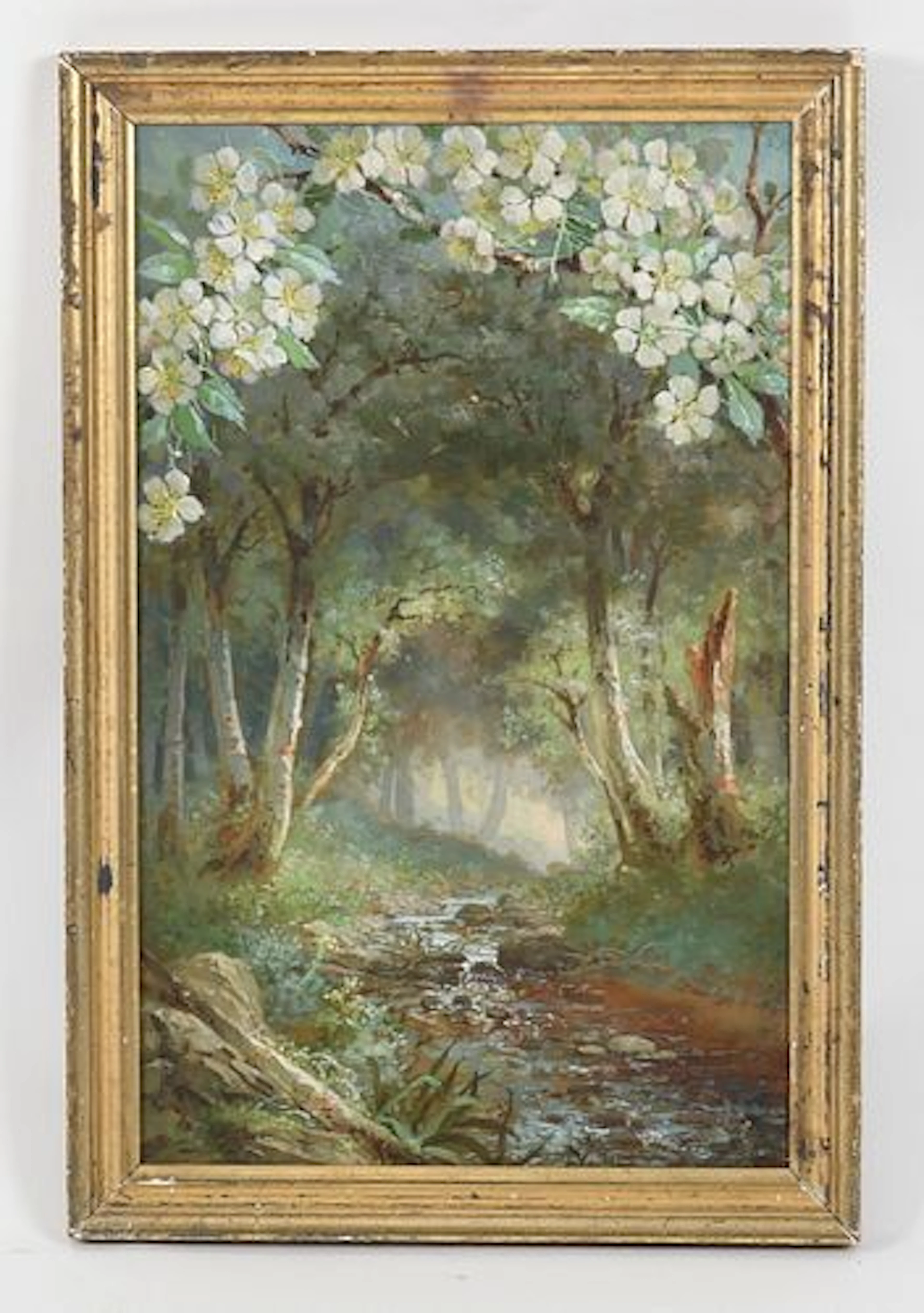 A Late 19th Century Double Sided Painting