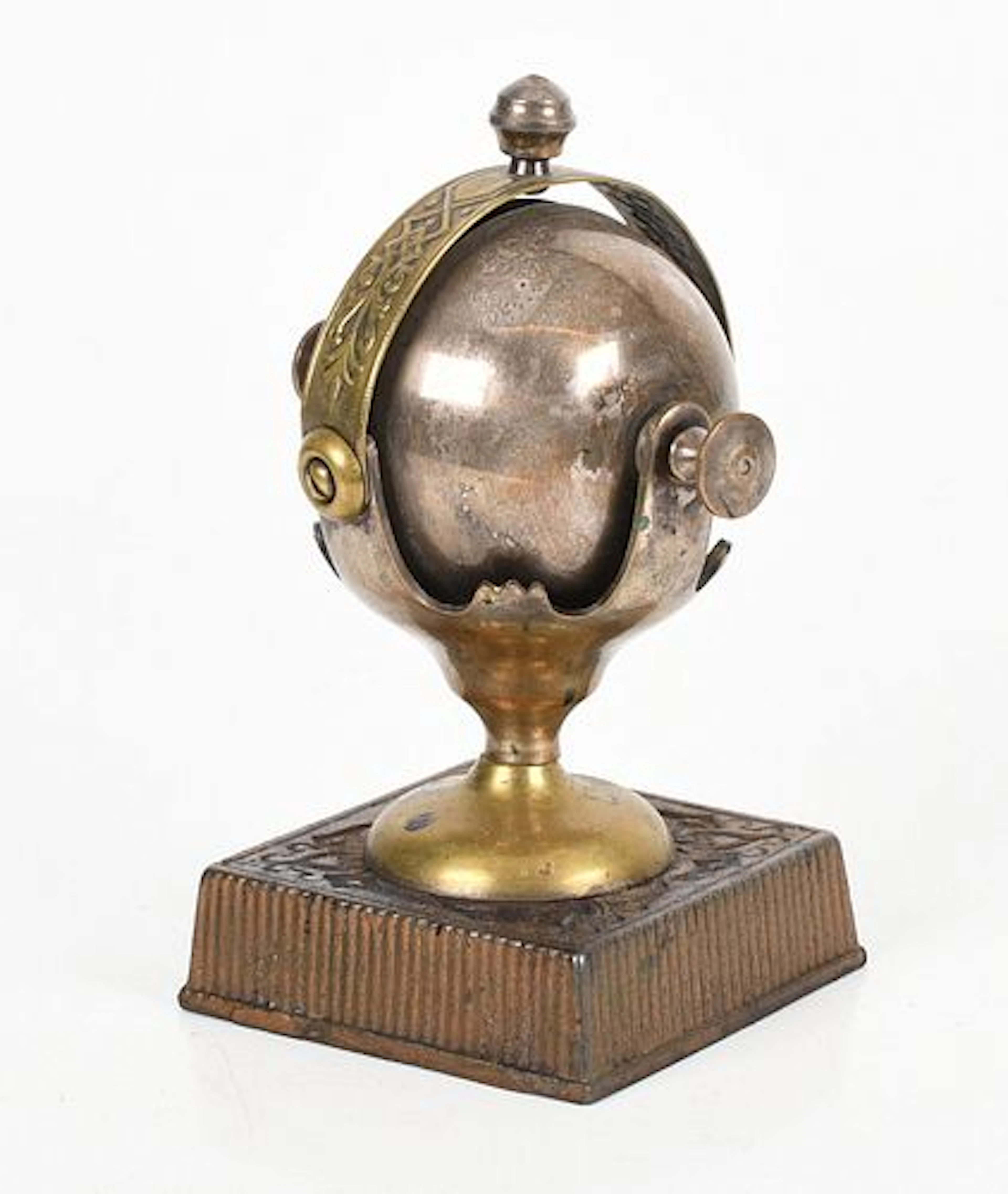 A Mixed Metal Call Bell, Late 19th/ Early 20th Century