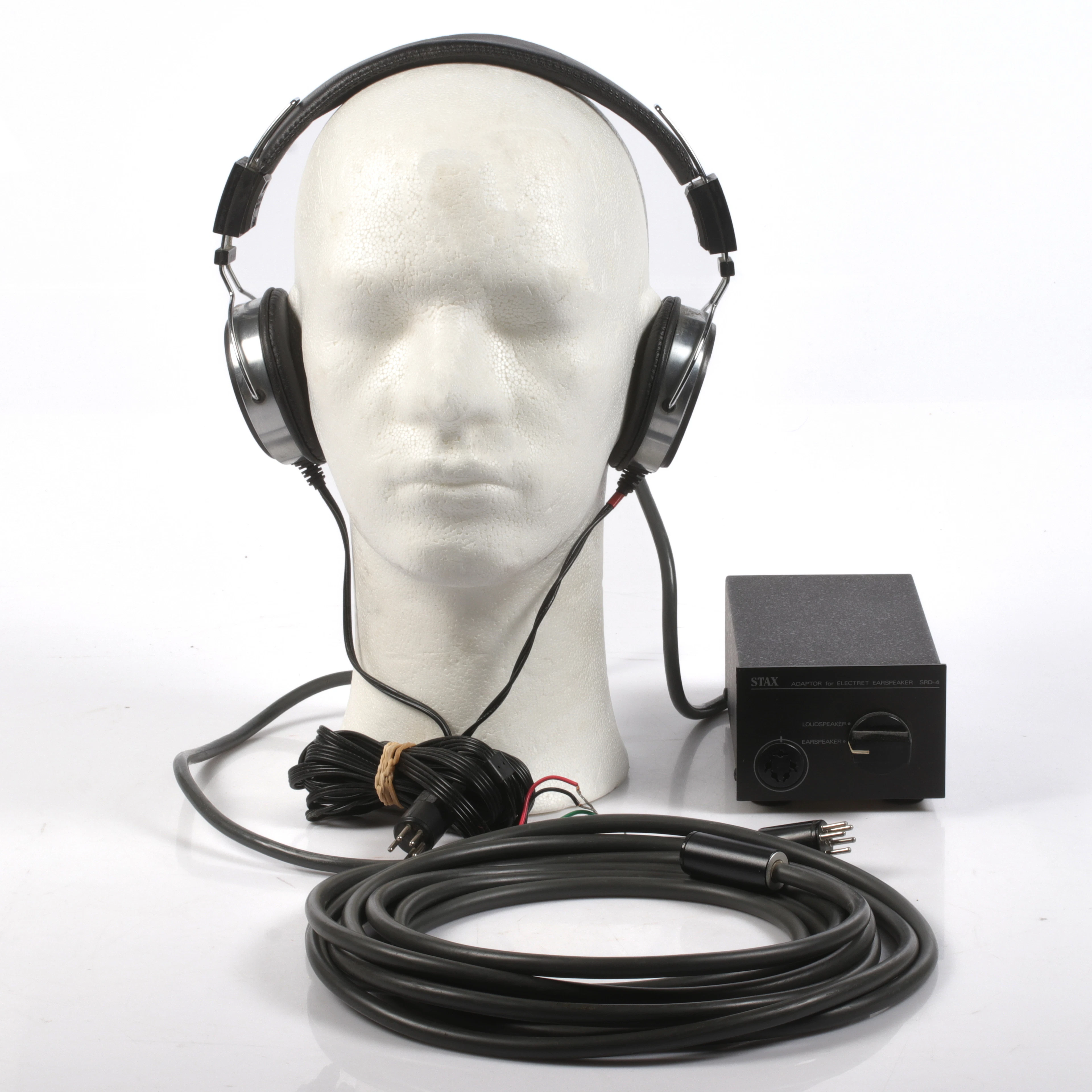 HÖRLURAR, Stax SR-40 Electret med SRD-4 Adapter.