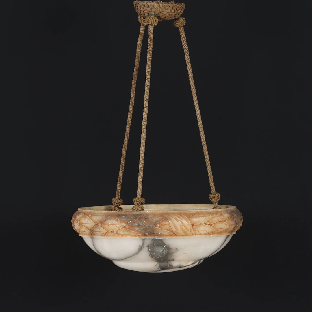 TAKAMPEL, alabaster, 1930/40-tal.
