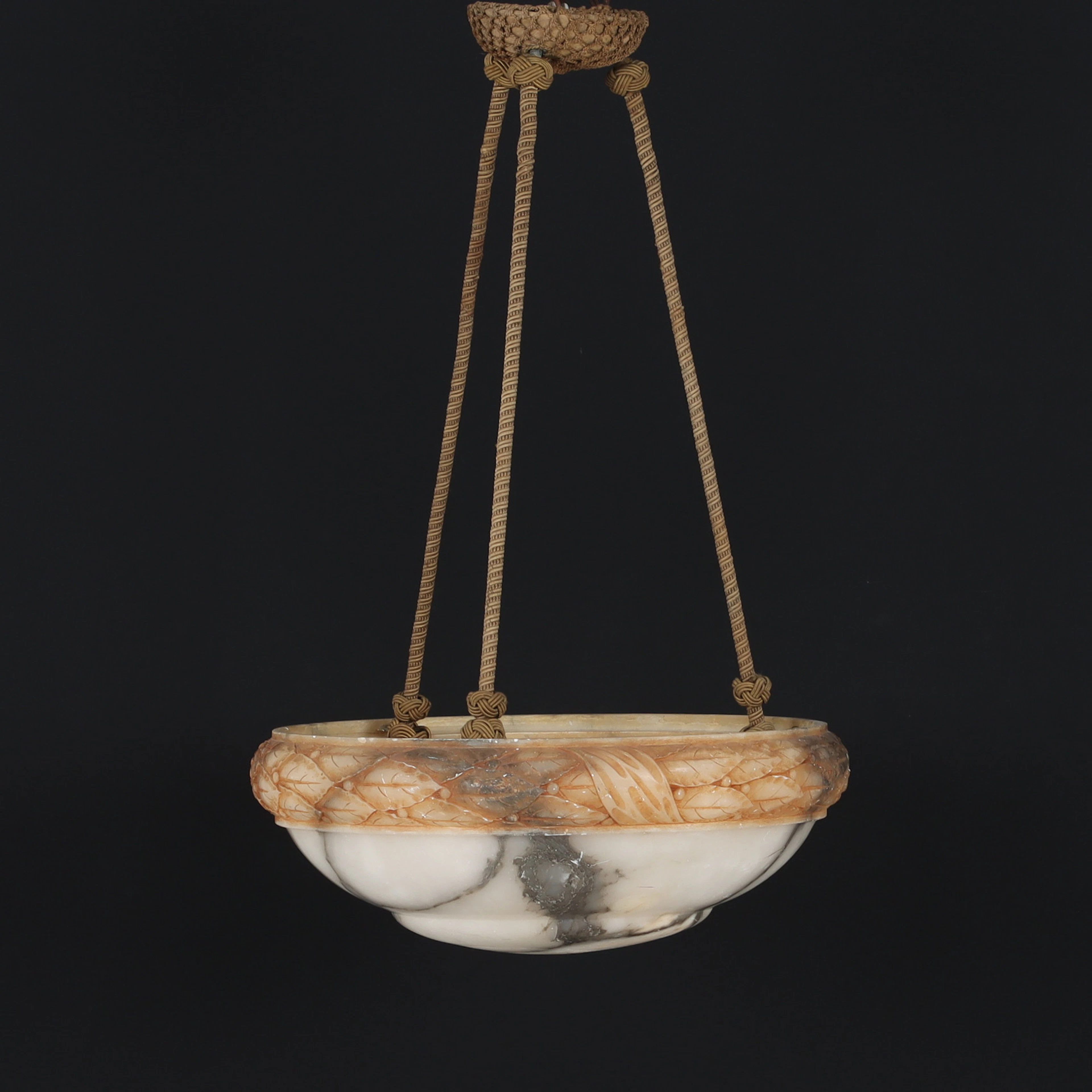 TAKAMPEL, alabaster, 1930/40-tal.