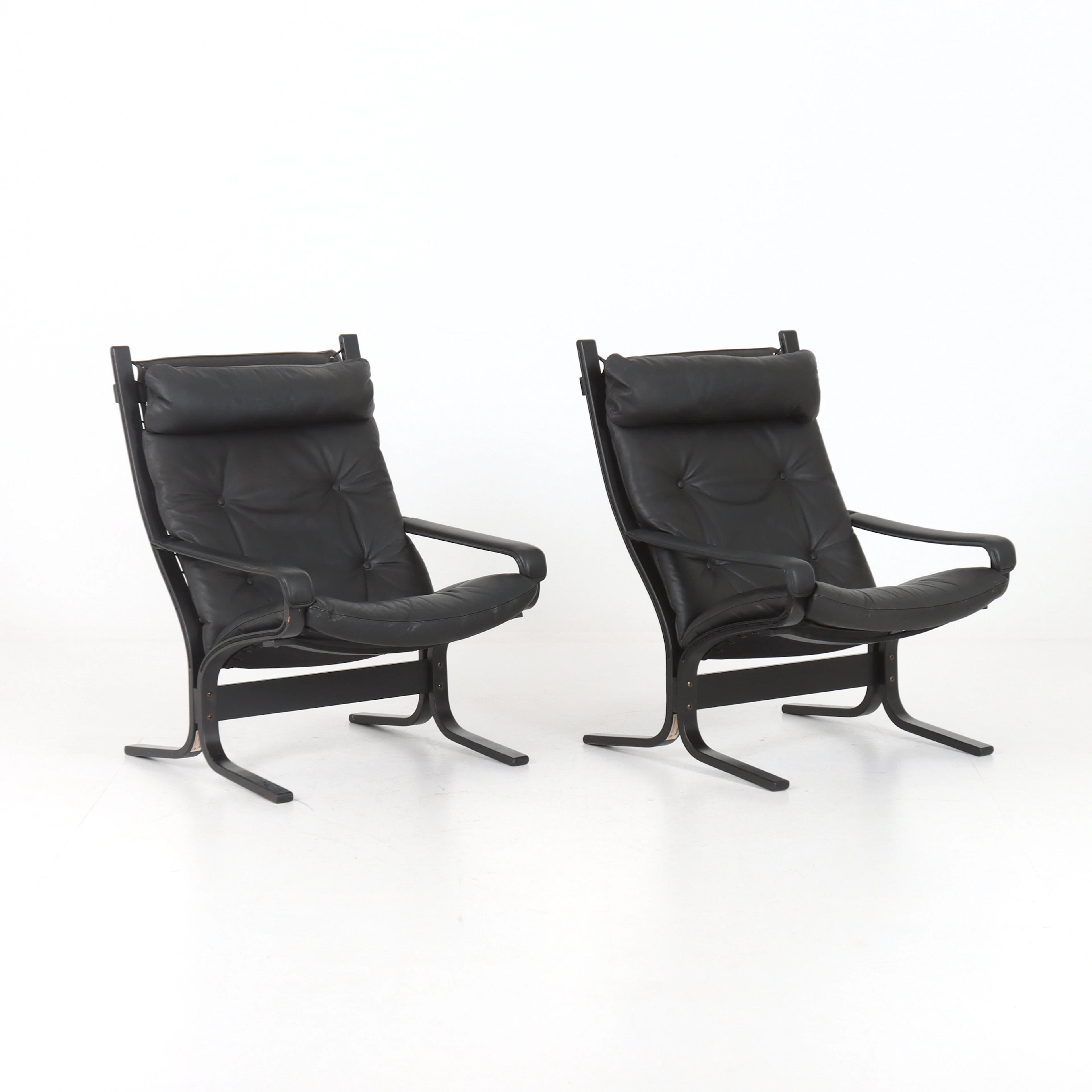 INGMAR RELLING. Fåtöljer, ett par, "Jubileumsutgåva", Westnofa Furniture